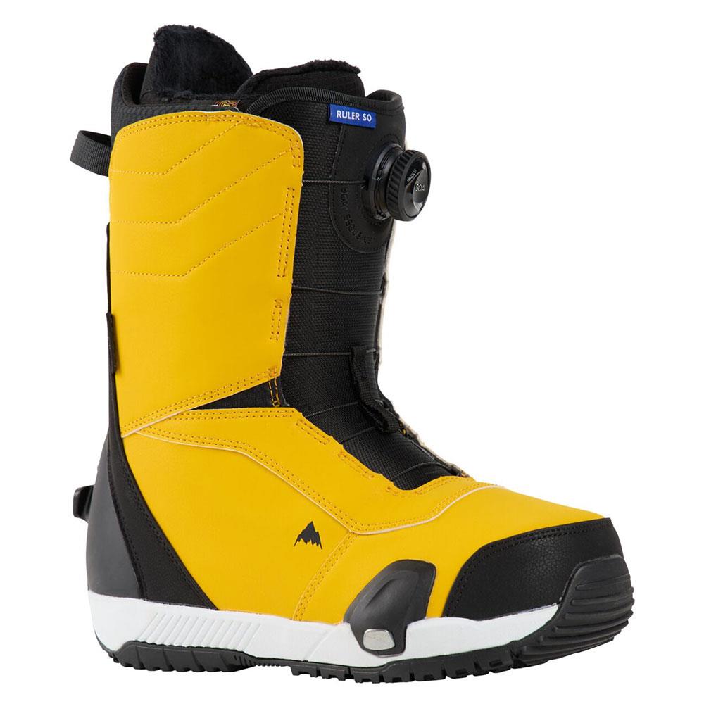 Burton Ruler Step On Mens Snowboard Boots Goldenrod 2025