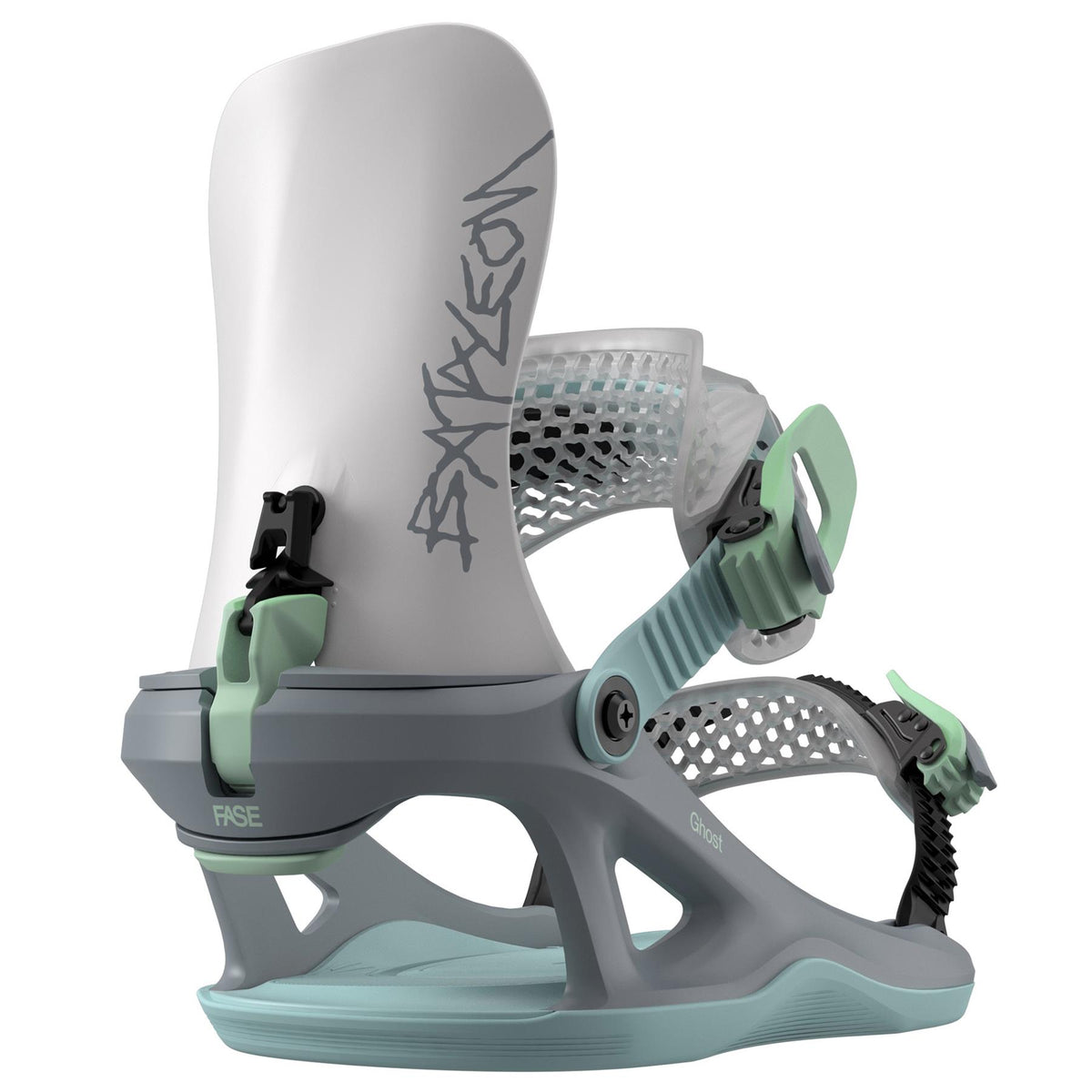 Bataleon Ghost FASE Womens Snowboard Bindings Gray Pistachio 2027