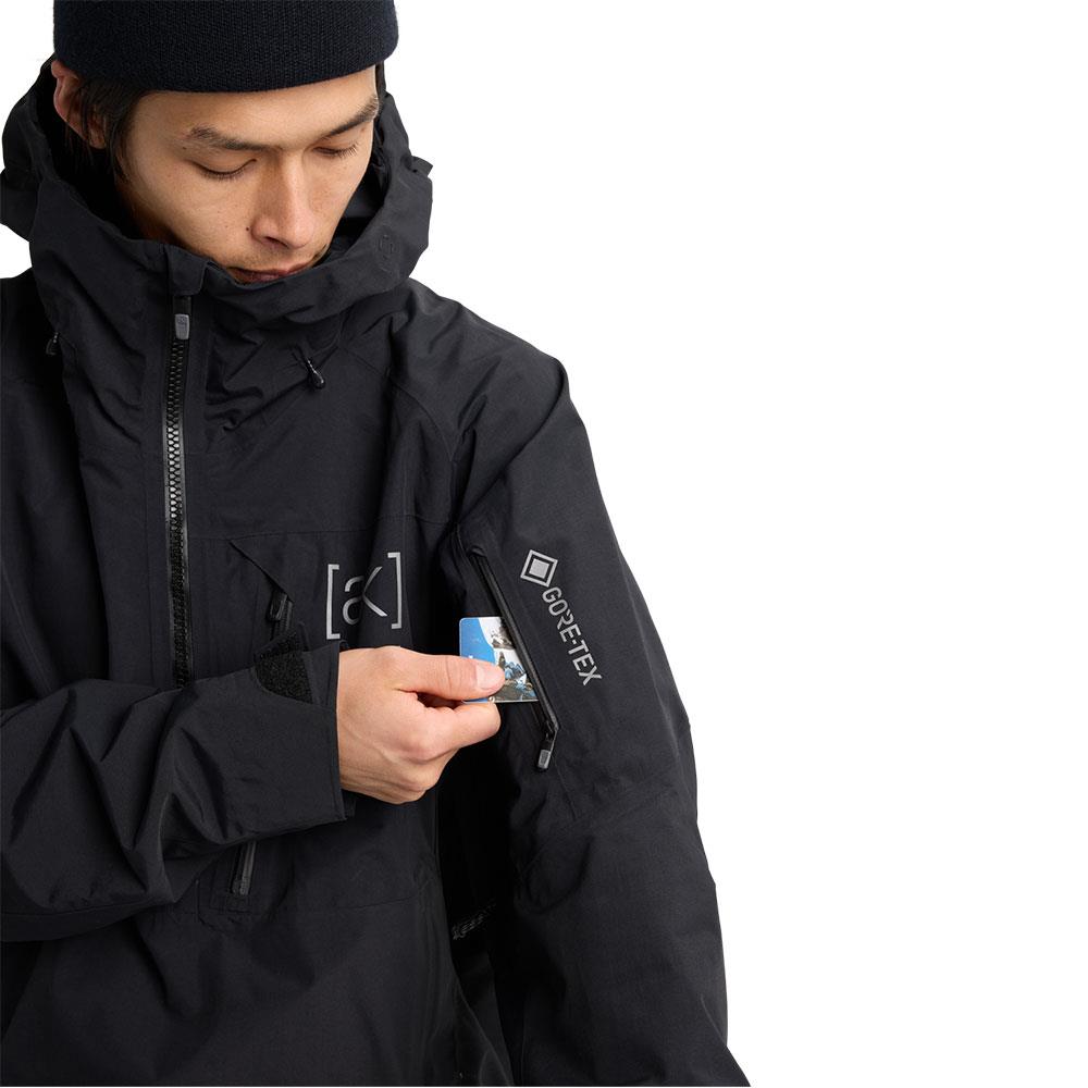 Burton [ak] Velocity GORE-TEX 2L Mens Anorak Jacket True Black