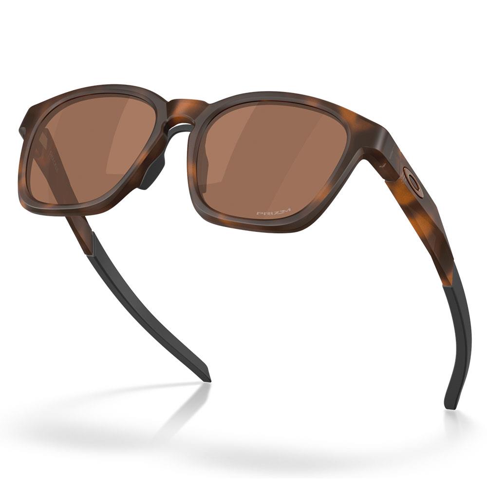 Oakley Shackle Sunglasses Matte Brown Tortoise - Prizm Tungsten Lens