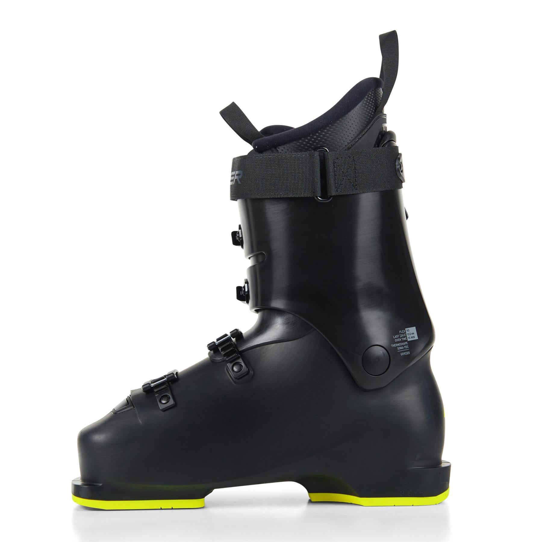 Fischer RC90 Yellow Mens Ski Boots 2026