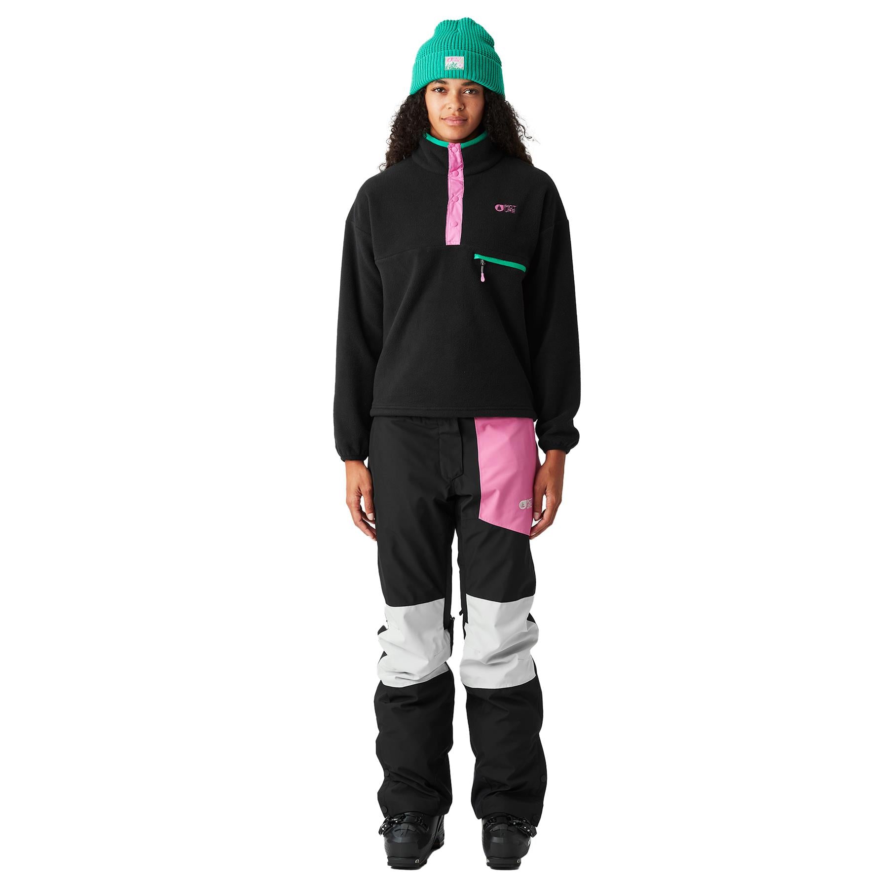 Picture Arcca W 1/4 Zip Womens Fleece Black
