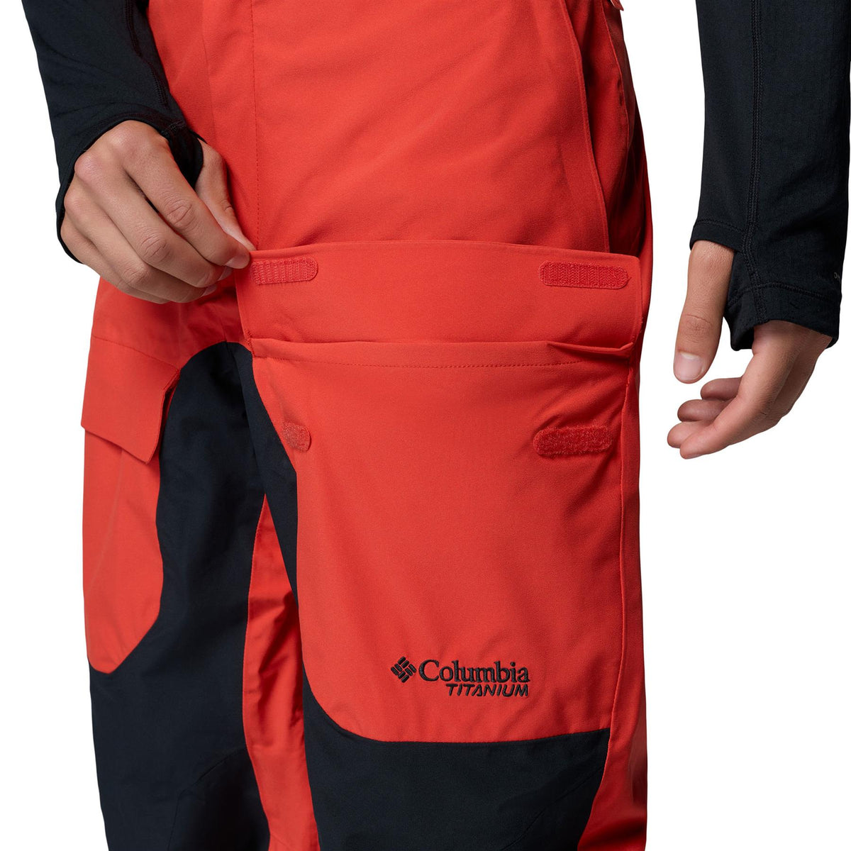 Columbia Winter District Mens Pants Super Sonic / Black