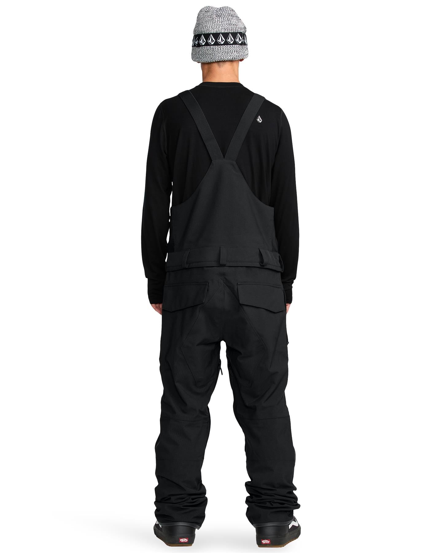 Volcom Roan Bib Overall Mens Pants Black