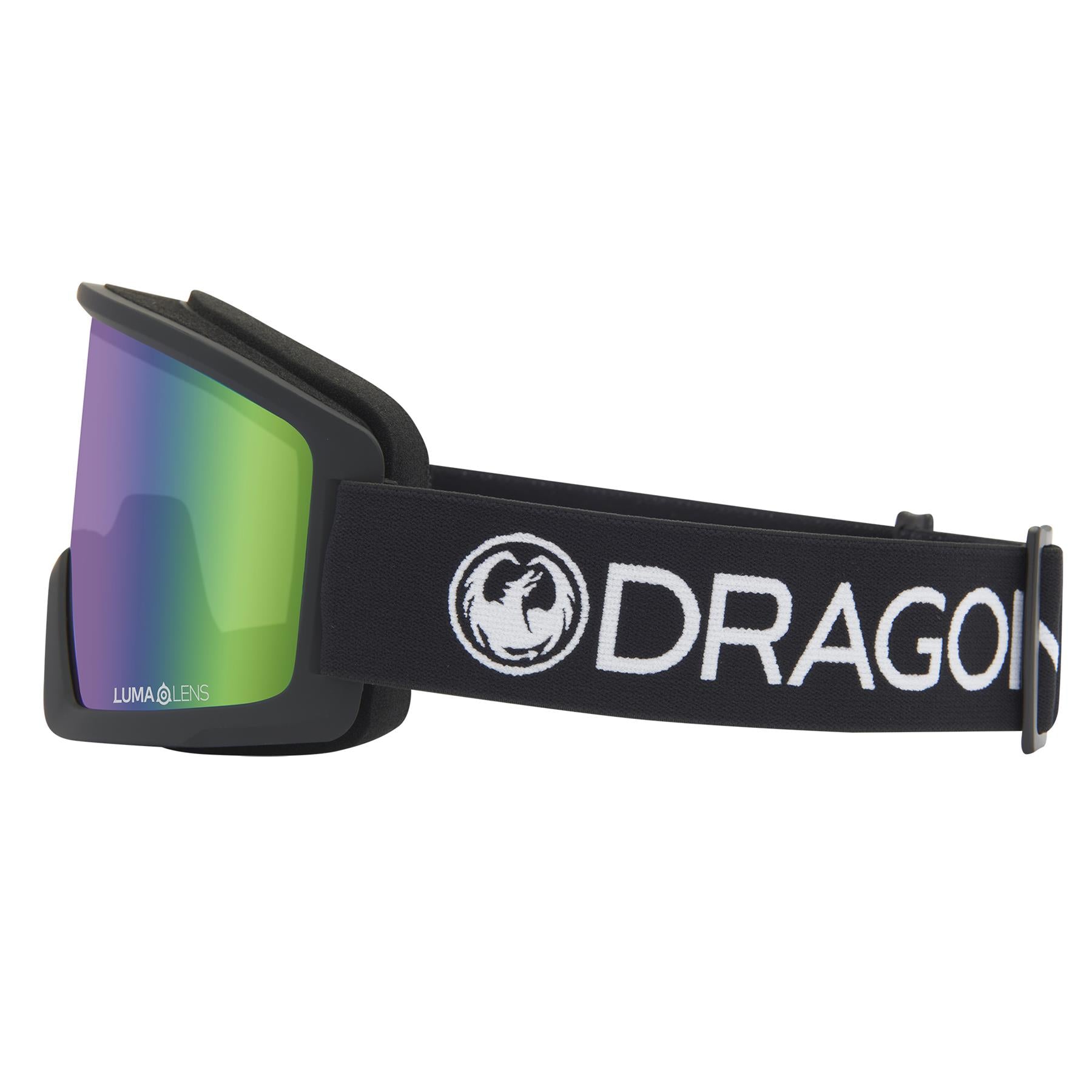 Dragon DX3 L OTG Goggles Black - LL Green Ion Lens