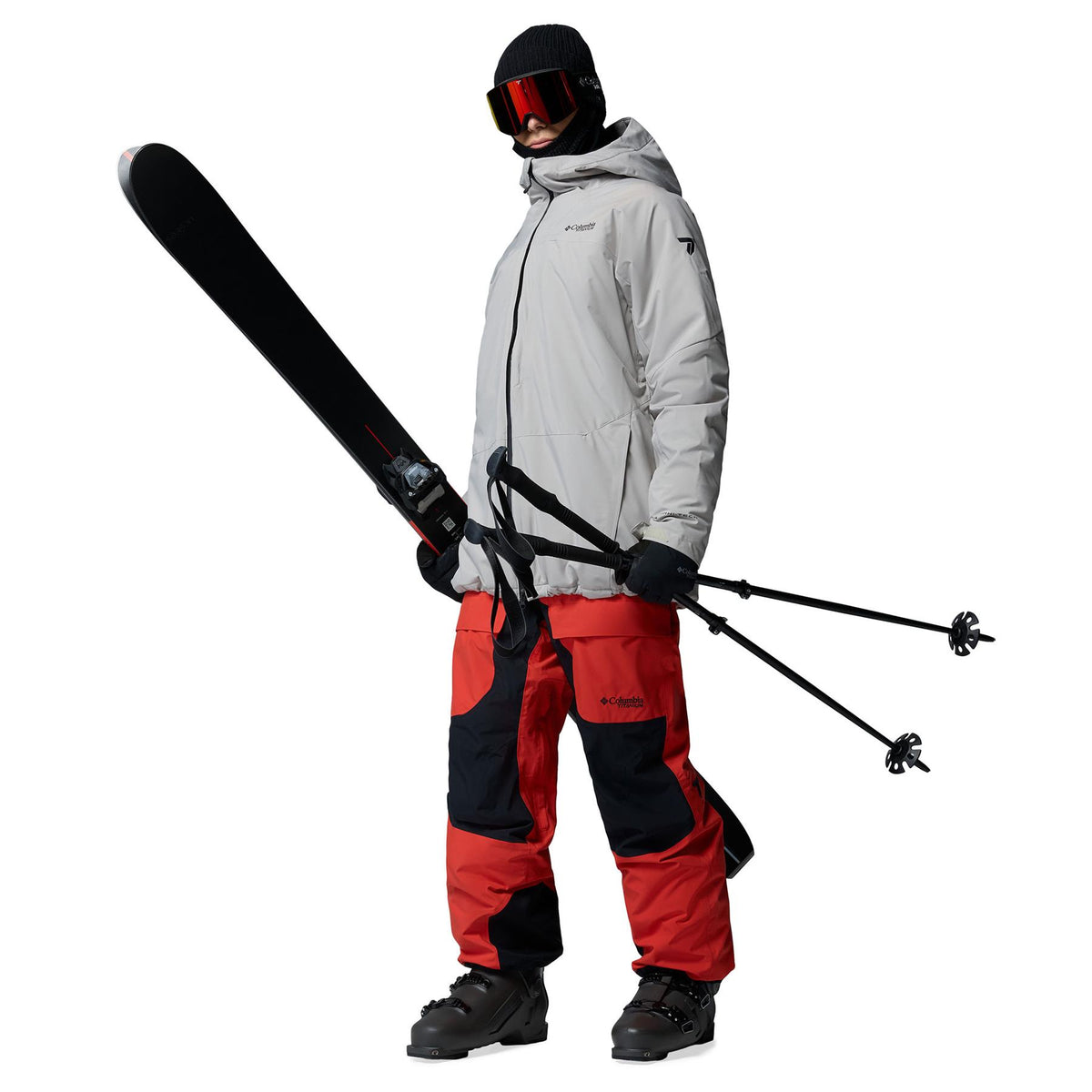 Columbia Winter District Mens Pants Super Sonic / Black