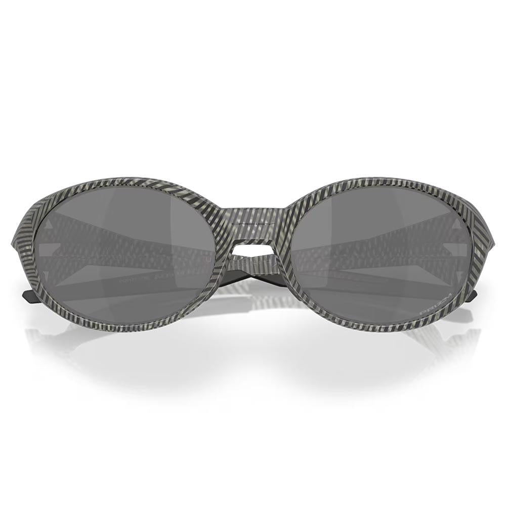 Oakley Eye Jacket Redux Sunglasses Matte Grey Ink Fingerprint - Prizm Black Lens