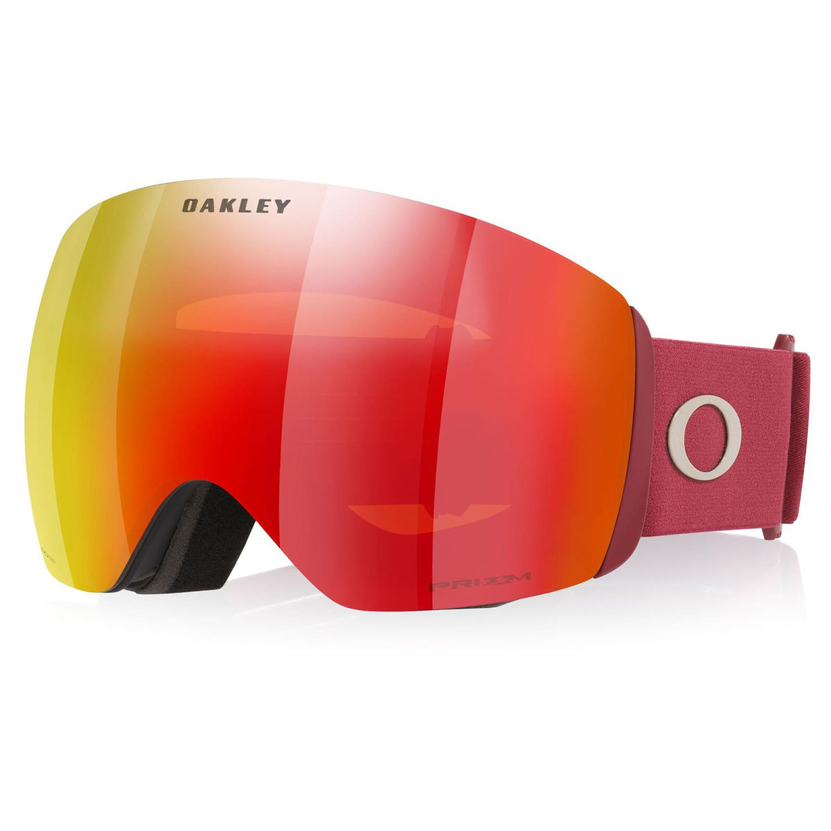 Oakley Flight Deck L Goggles Iron Red - Prizm Snow Torch Iridium Lens