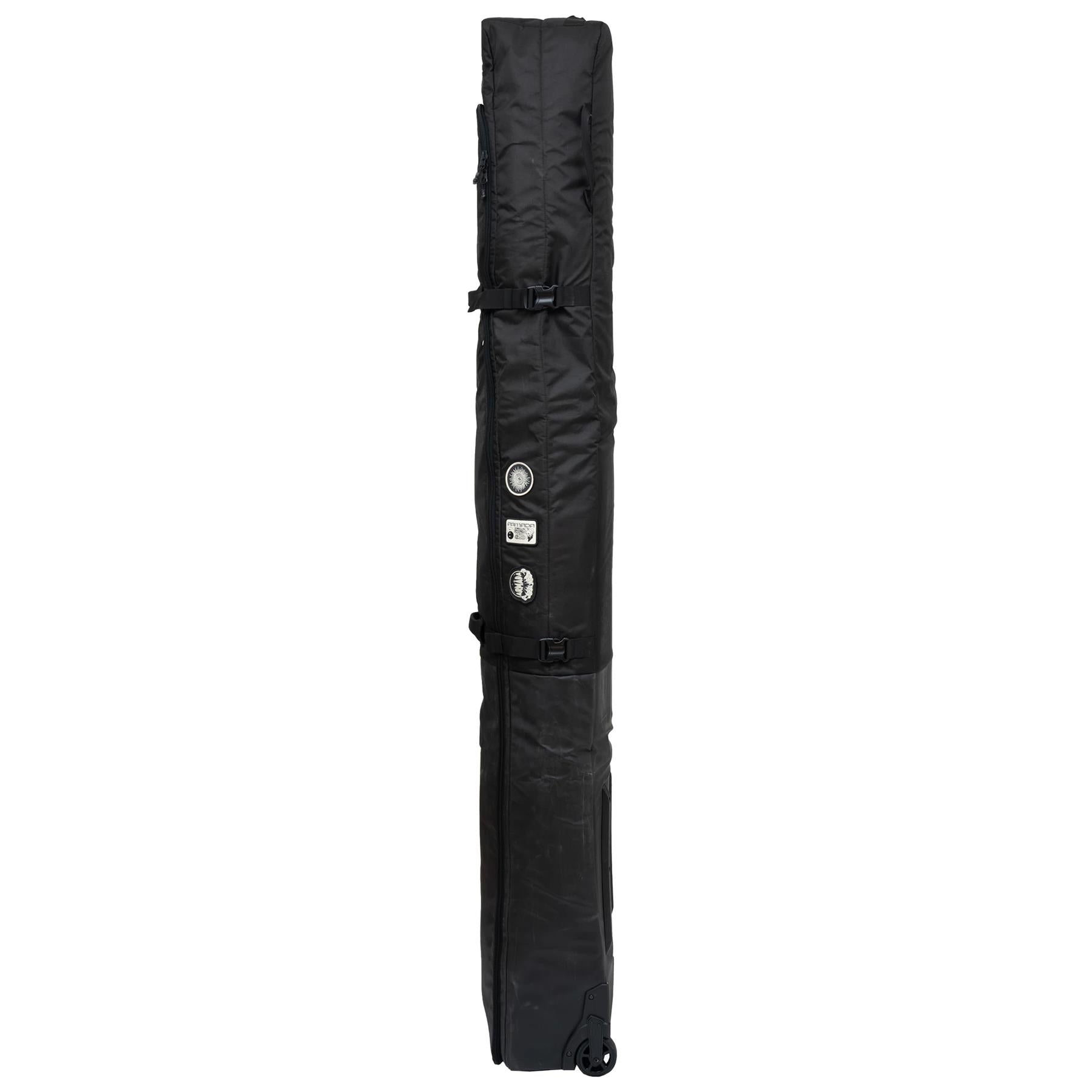 Armada Stibbs 4 Pair Ski Roller Bag Black/Afterglow