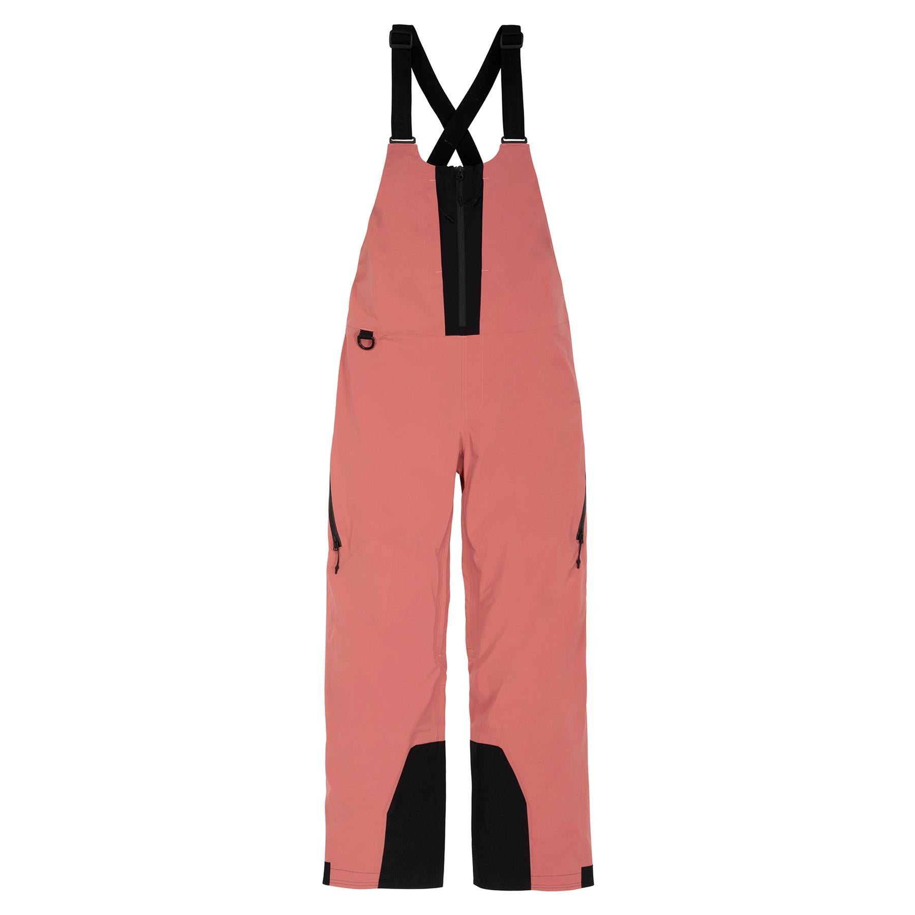 Armada Rayleigh 3L Womens Bib Pants Faded Rose/Black
