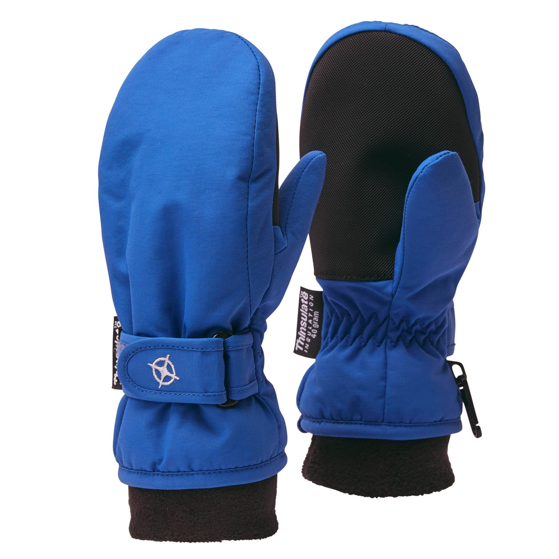 Manbi Snowpaw Kids Mittens Blue