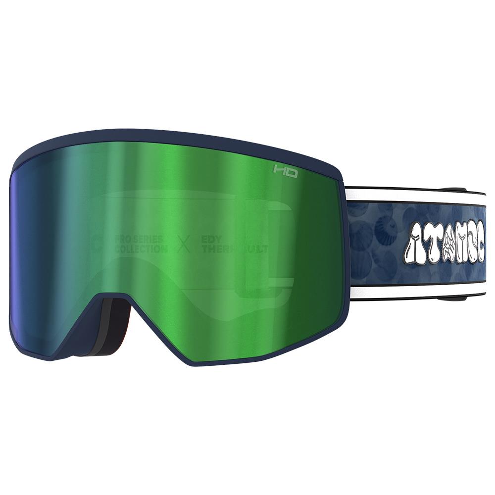 Atomic Four Pro L Signature ET Goggles Royal - Green HD + Spare Lens