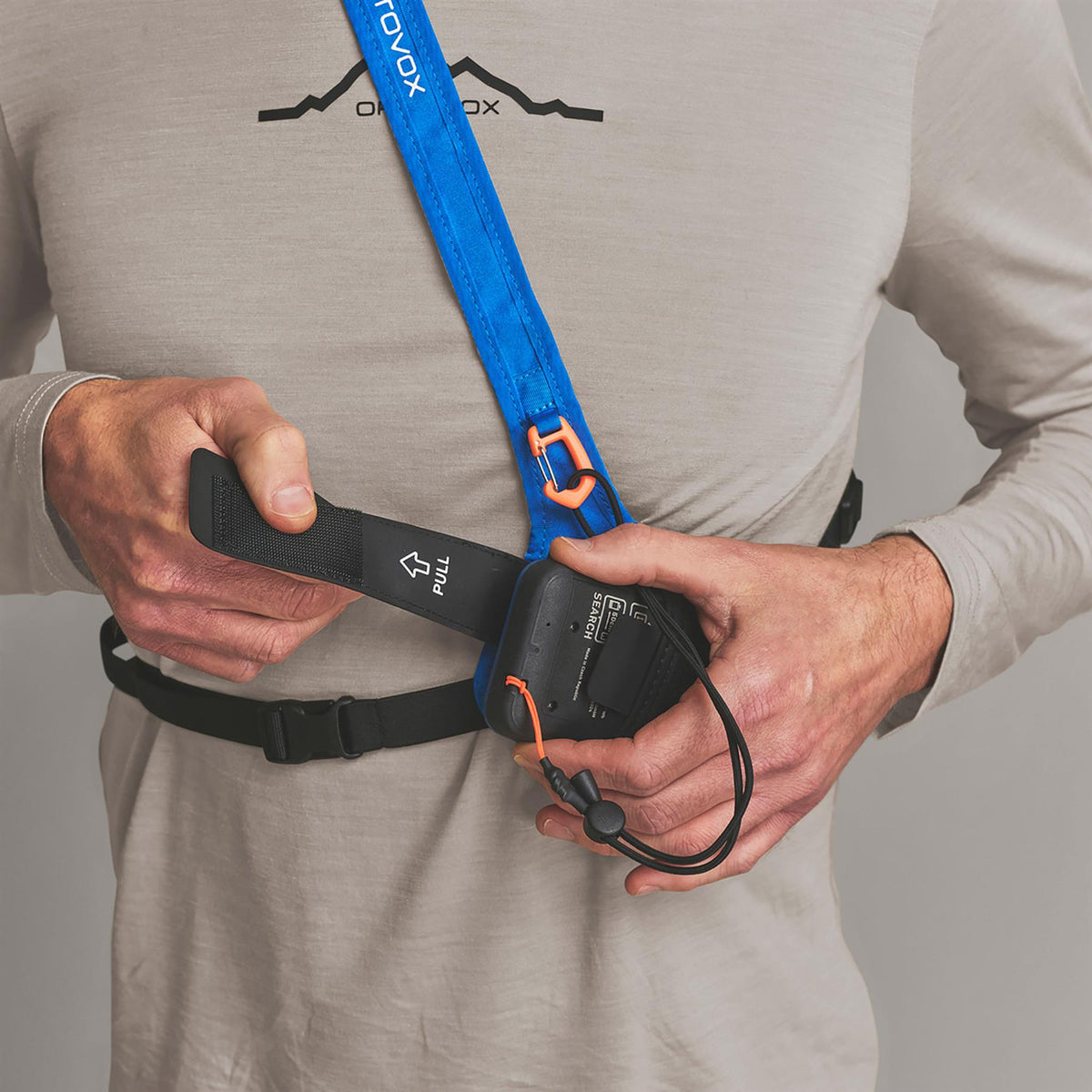 Ortovox Focus Voice Avalanche Transceiver Safety Blue