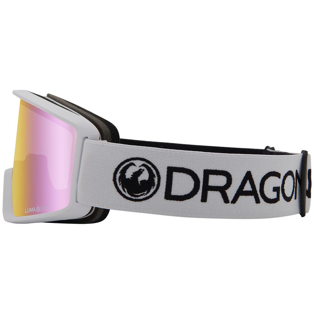 Dragon DXT OTG Goggles White - LL Pink Ion Lens