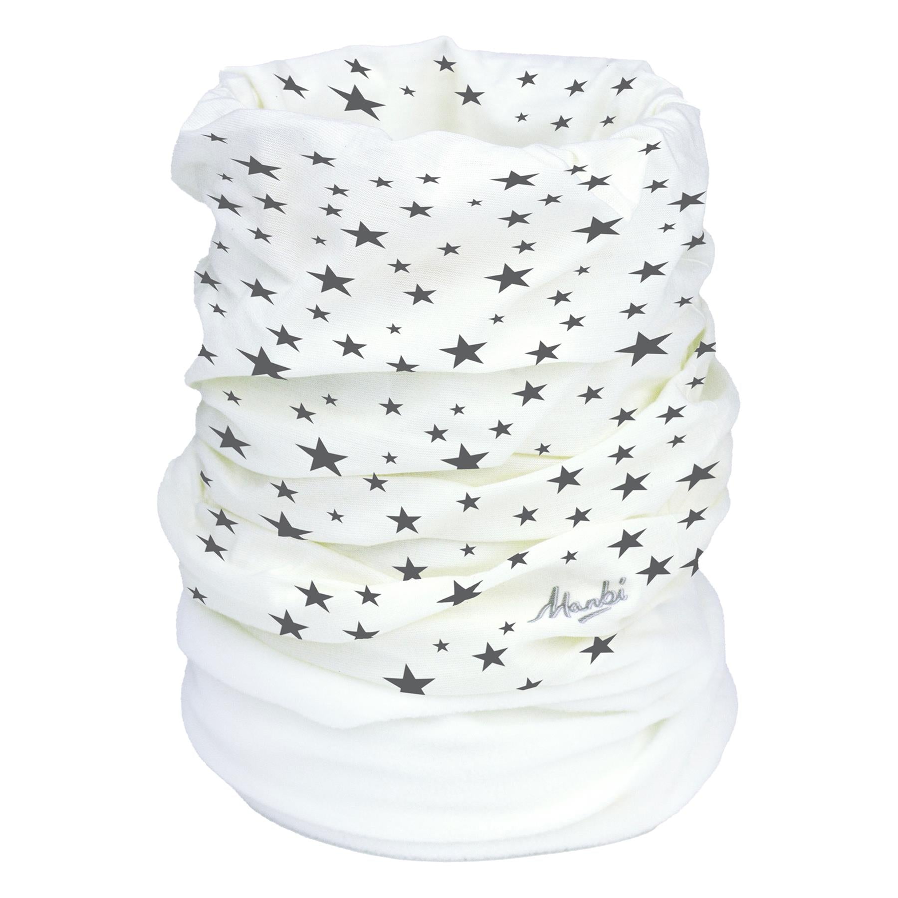 Manbi Hula Halfie Neckwarmer Stars White