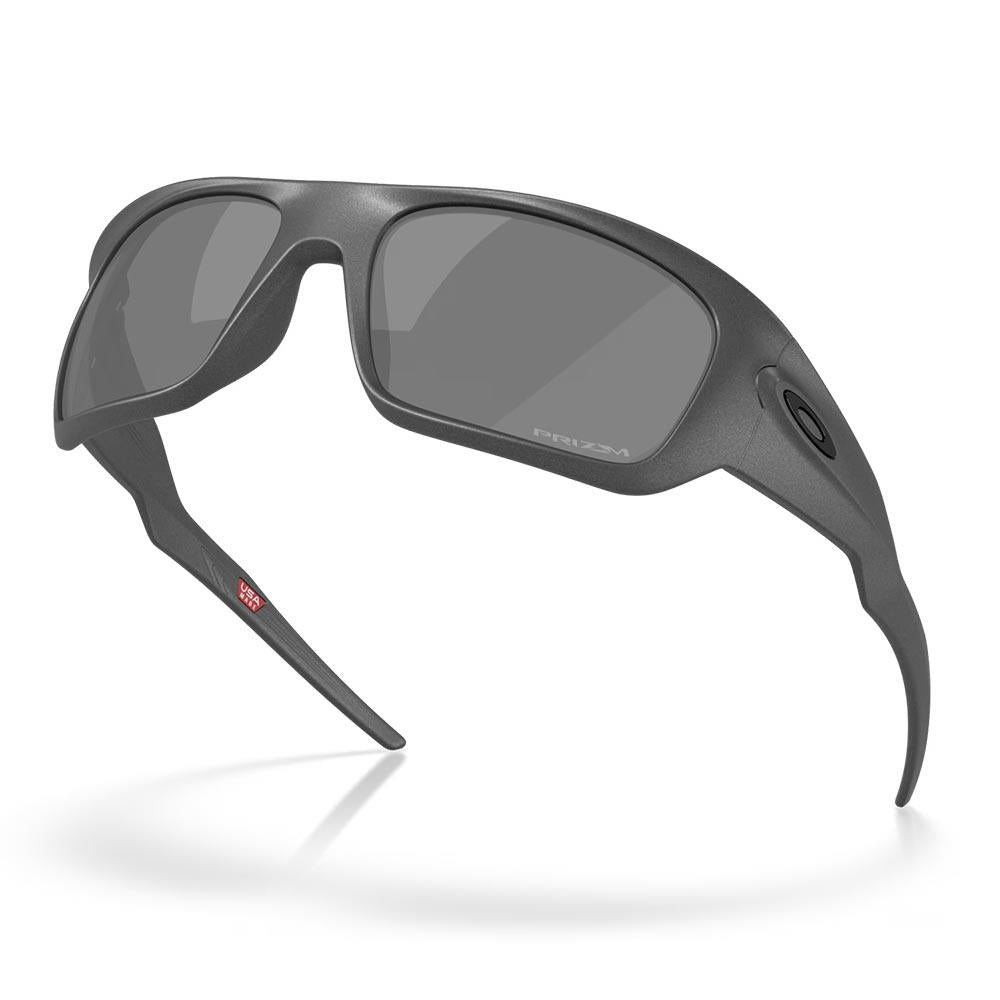 Oakley Masseter Sunglasses Steel - Prizm Black Lens