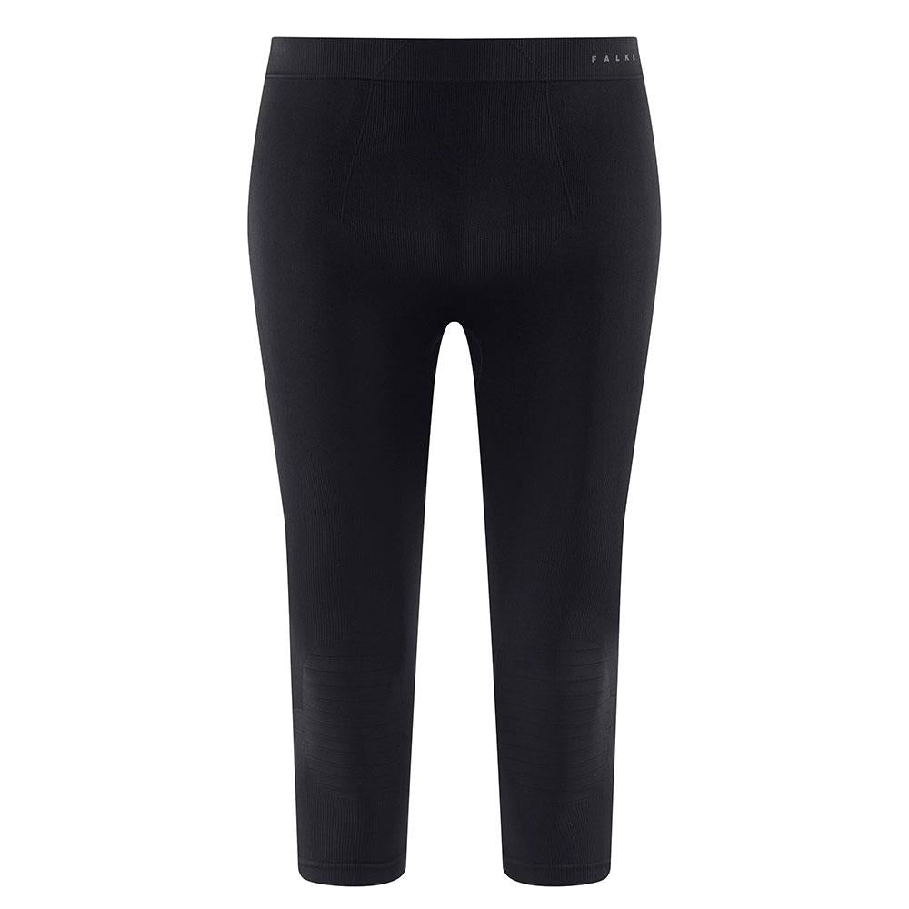 Falke Mens 3/4 Thermal Pants Maximum Warm Black