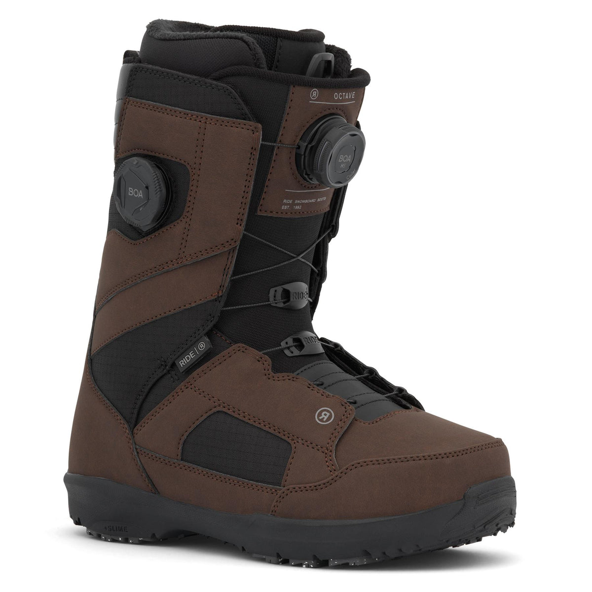 Ride Octave Mens Snowboard Boots Brown 2027