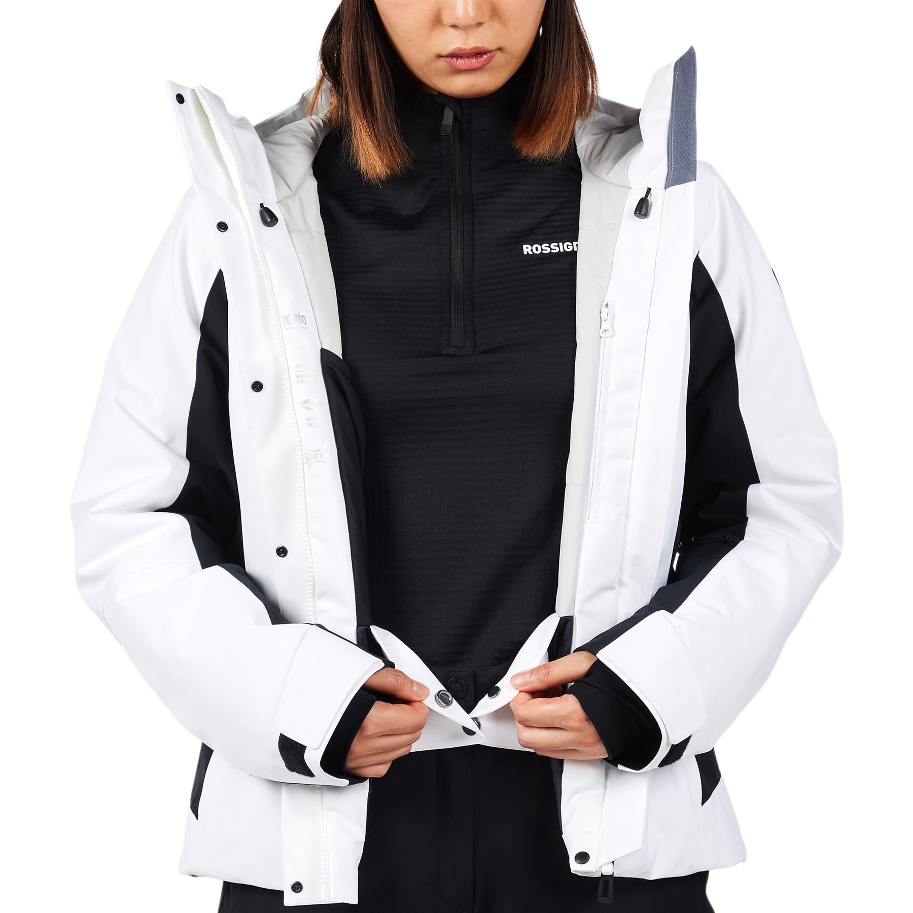 Rossignol Womens Velika Insulated Jacket White