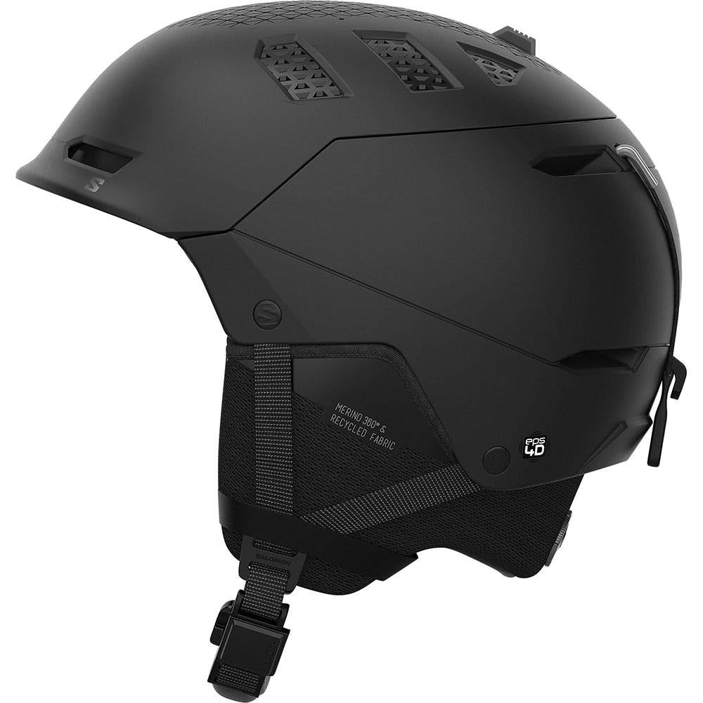 Salomon Husk Prime Ski + Snowboard Helmet Black