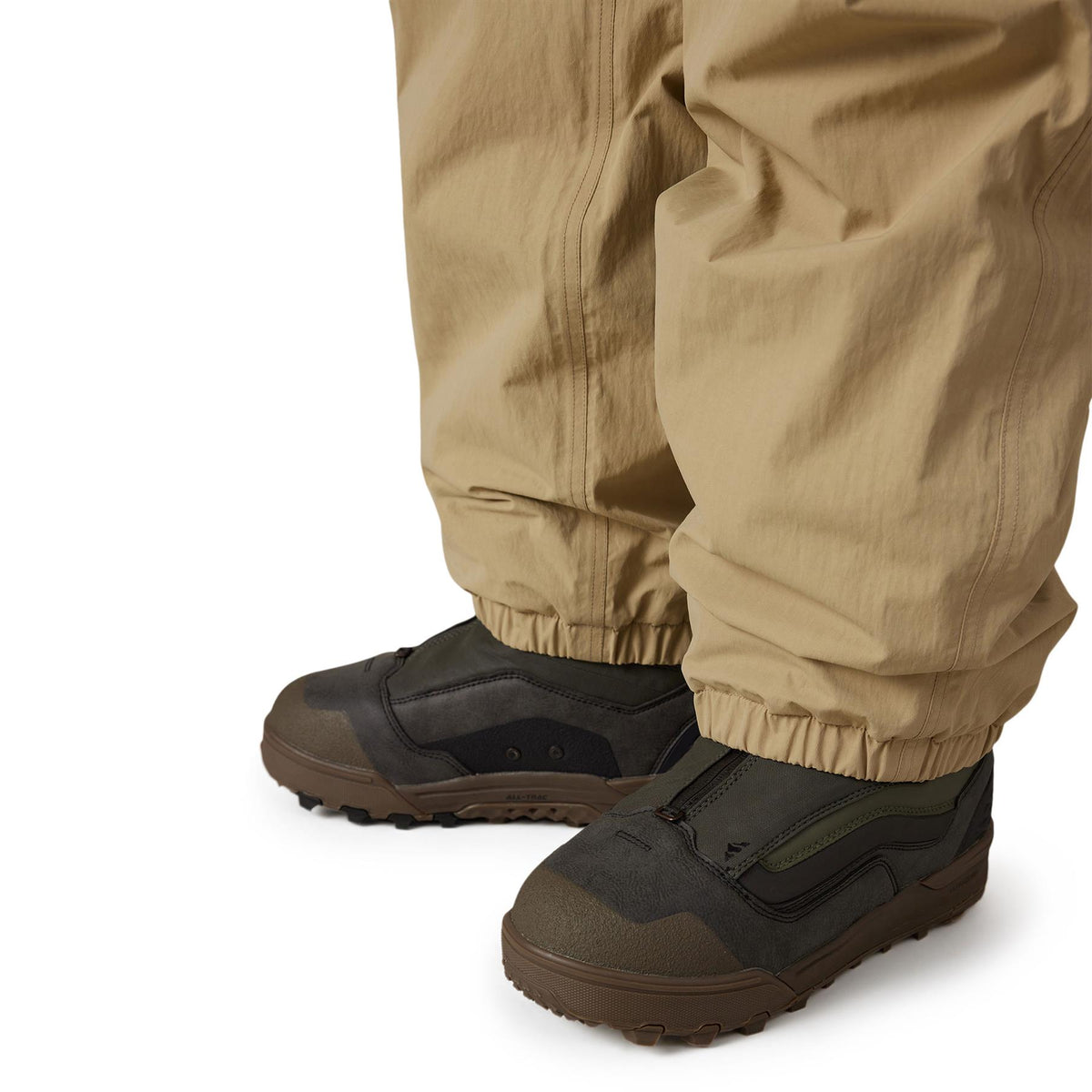 686 Mens 686 Dojo Shell Pants Khaki Crinkle