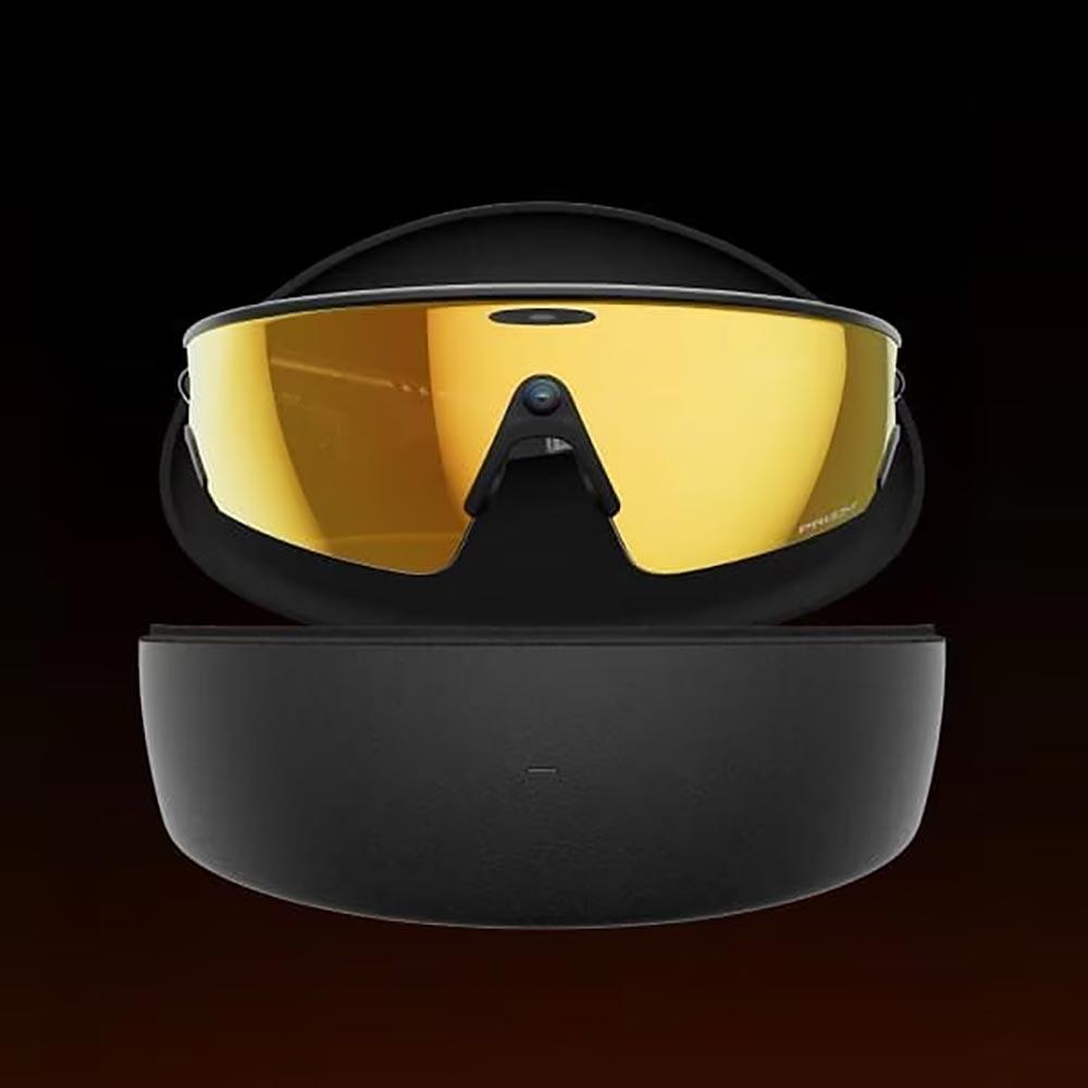 Oakley Meta Vanguard AI Sunglasses Black - Prizm 24K Lenses