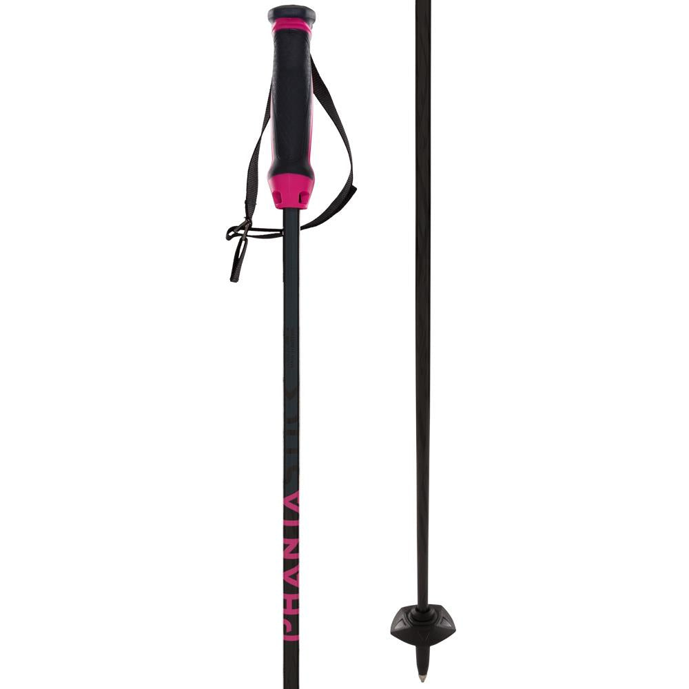 Volkl Phantastick Carbon Ski Poles Black/Pink