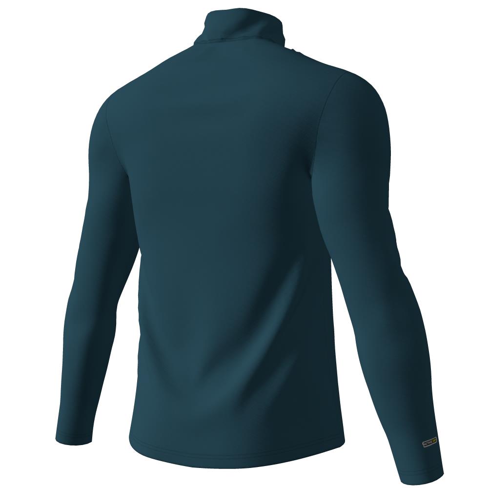 Halti Moodi Mens Half-Zip Midlayer Shirt Reflecting Pond Blue