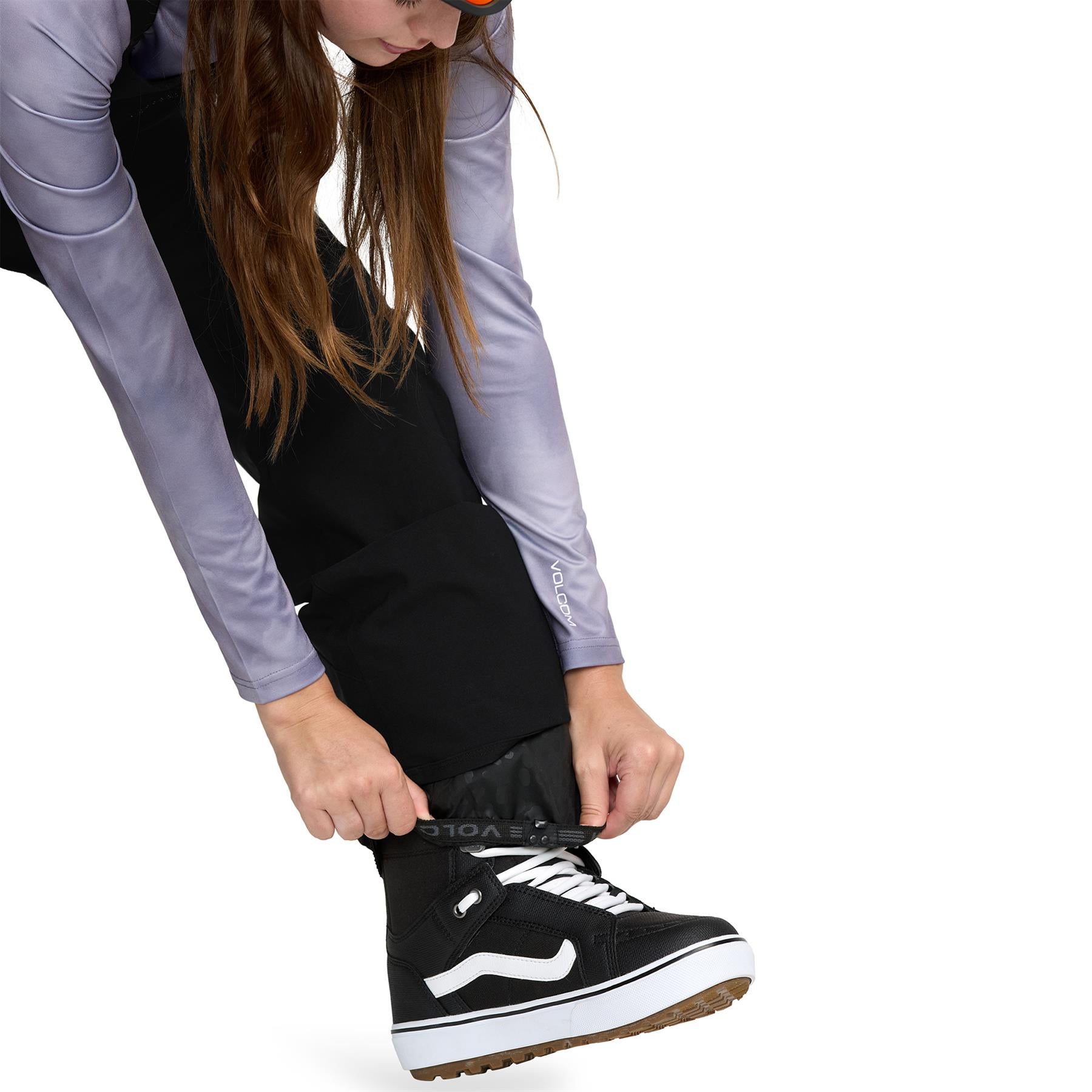 Volcom Swift Womens Bib Overall Pants Black