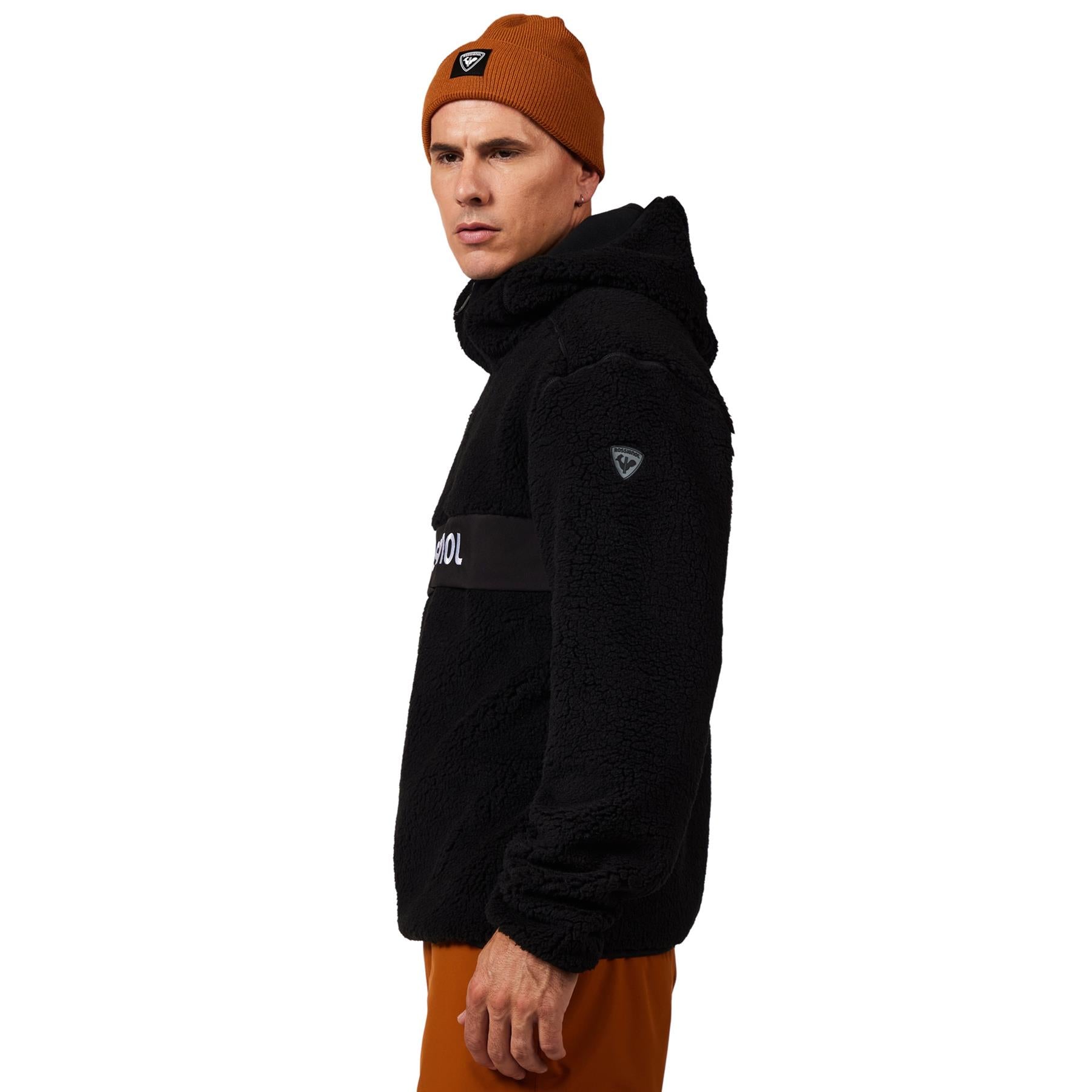 Rossignol Mens Alltrack Anorak Fleece Black