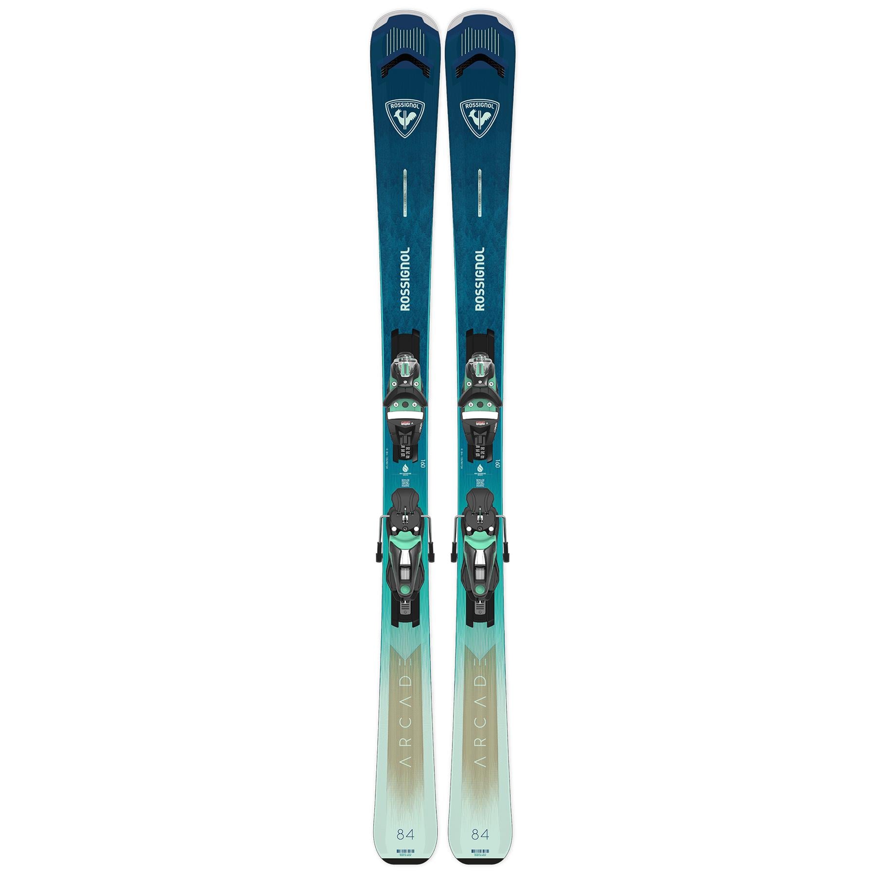 ROSSIGNOLスキー レディース Rossignol Arcade 84 Womens Skis + NX12 GW Bindings 2026