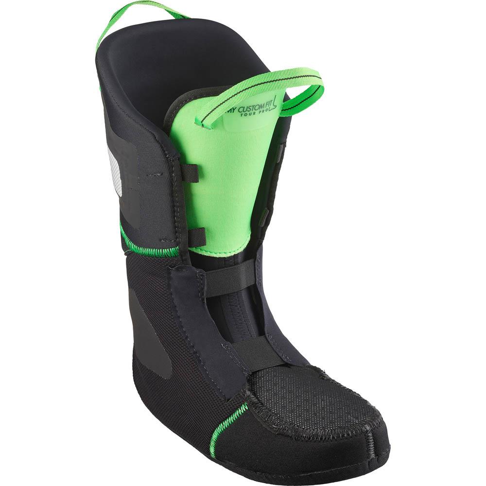 Salomon MTN Summit Pro Ski Touring Boots 2023 Rainy Day/Neon Green