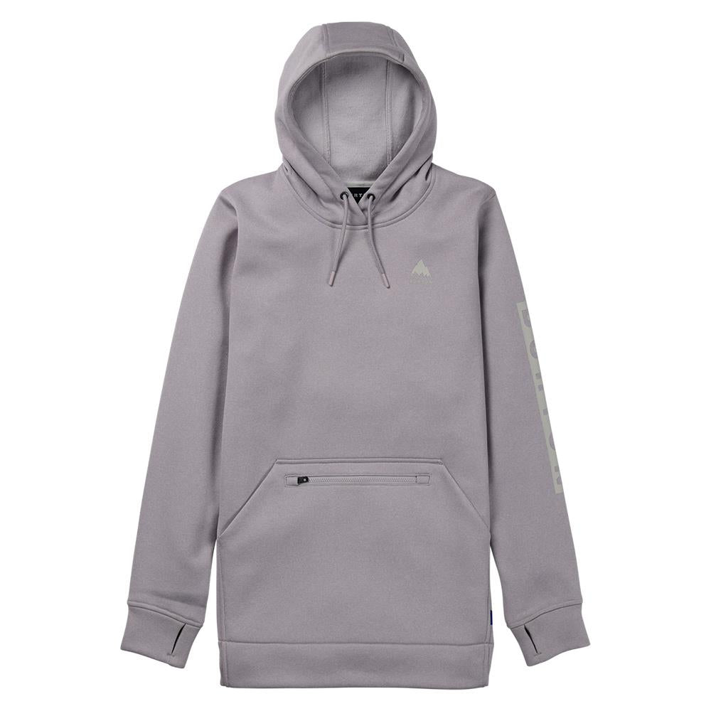 Burton Womens Oak Long Pullover Hoodie Washed Lavender Heather