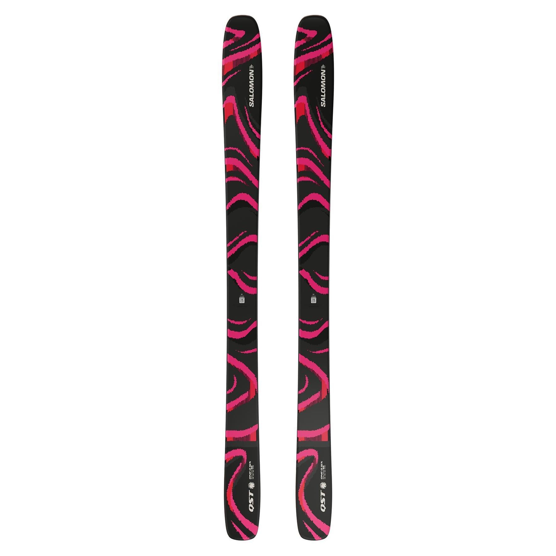 Salomon QST 106 Skis Black/Pink 2027