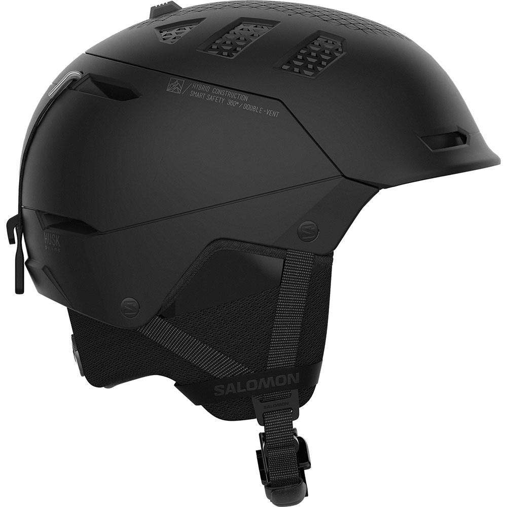 Salomon Husk Prime Ski + Snowboard Helmet Black