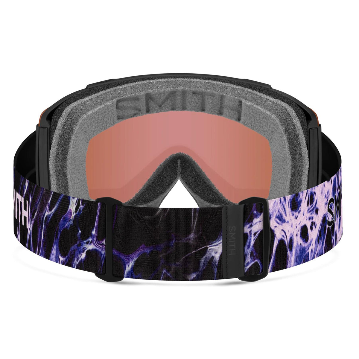 Smith Squad Goggles Black Flex Plasma - Chromapop Everyday Violet Mirror + Spare Lens