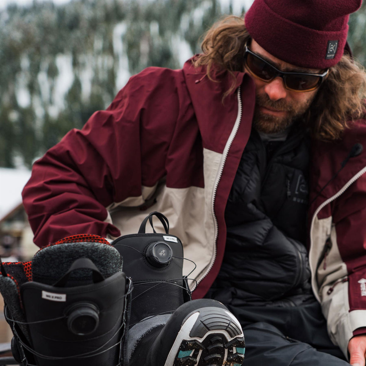 Burton [ak] Logo Beanie Rum Raisin