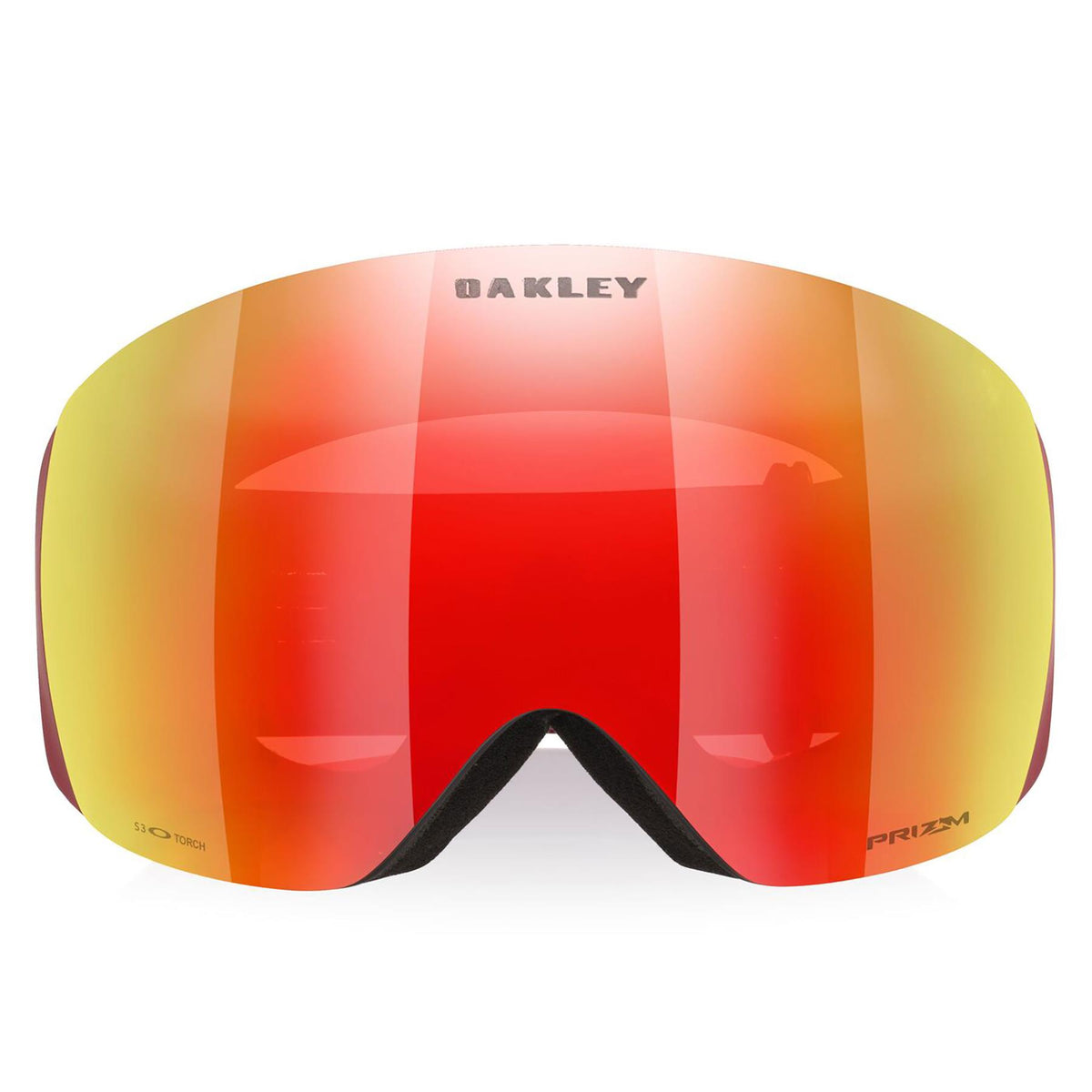 Oakley Flight Deck L Goggles Iron Red - Prizm Snow Torch Iridium Lens