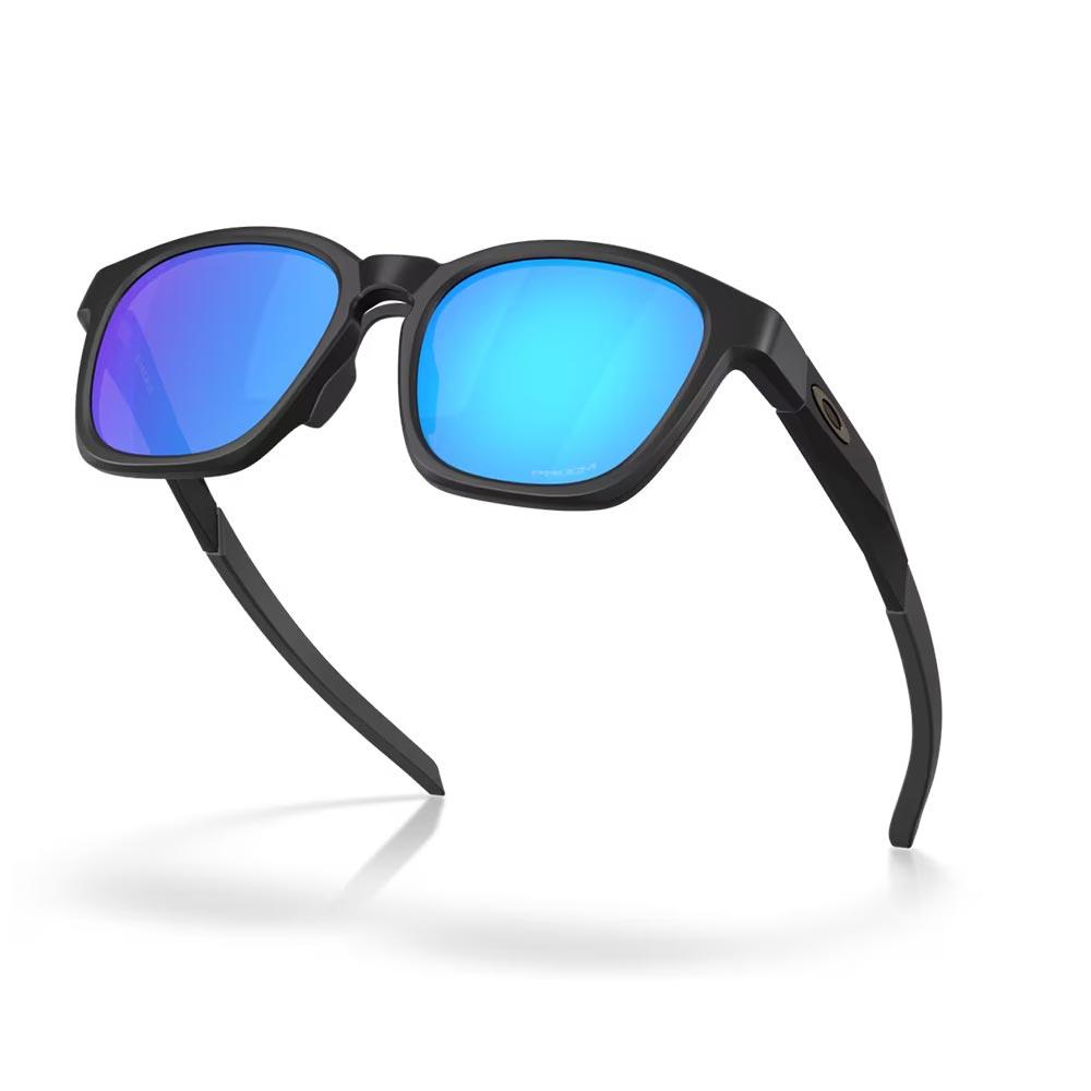 Oakley Shackle Sunglasses Matte Black - Prizm Sapphire Lens