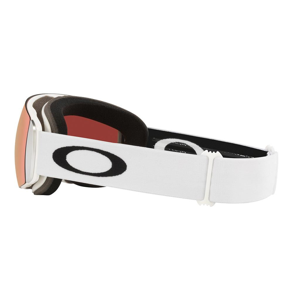 Oakley Flight Deck M Goggles Matte White - Prizm Rose Gold Lens