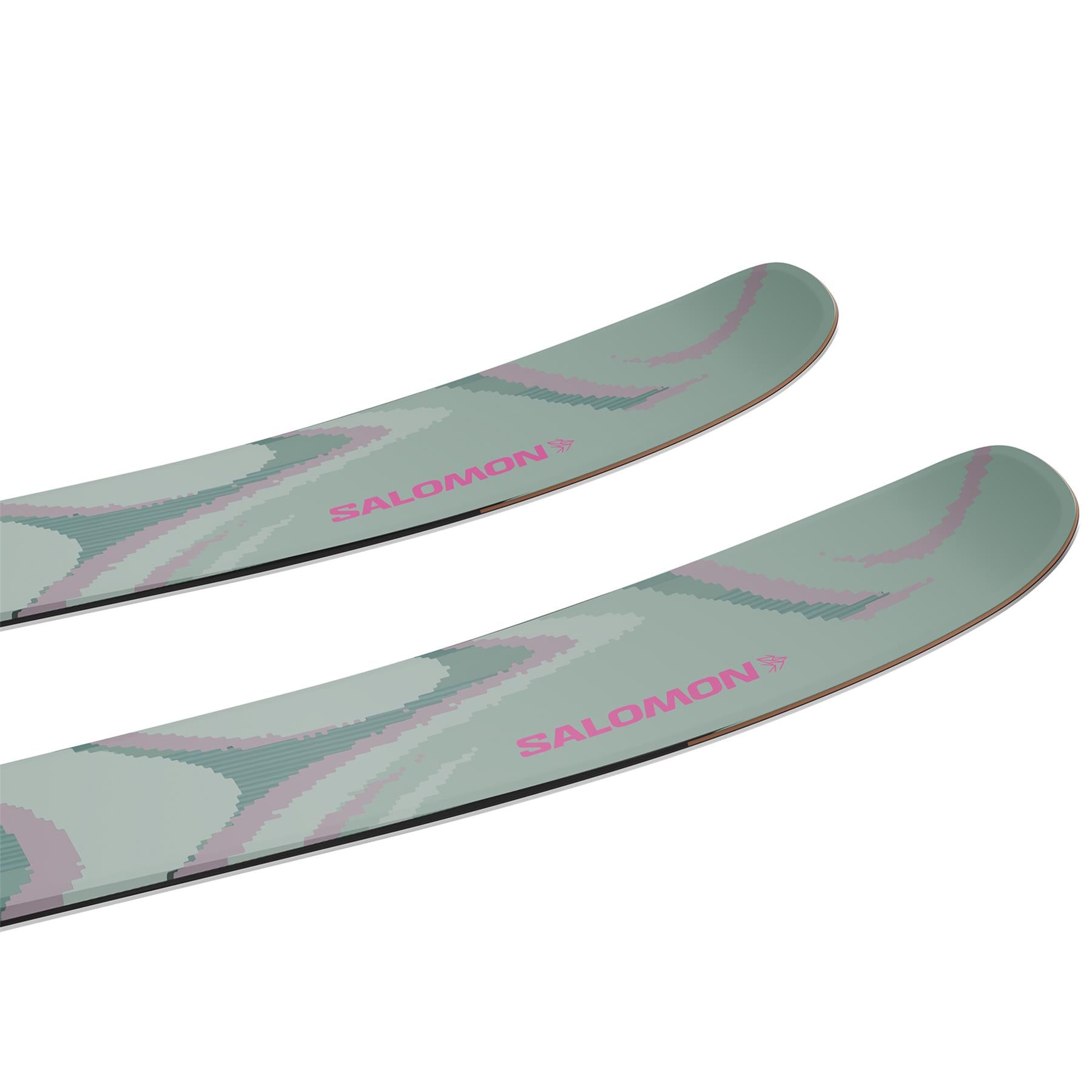 Salomon QST 100 Skis Iceberg Green 2026