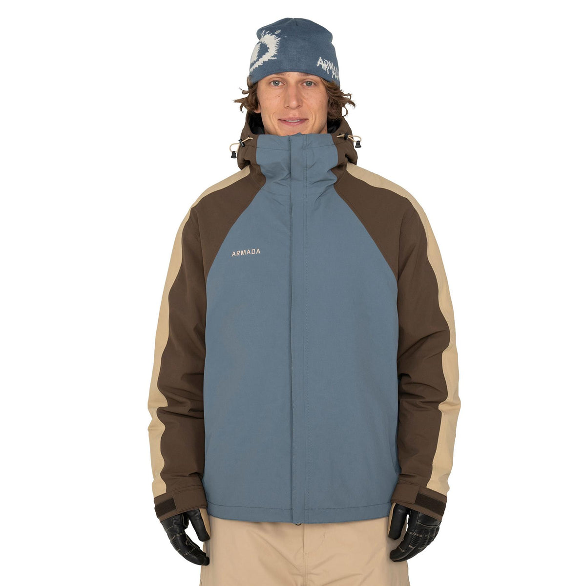 Armada Gansett 2L Mens Insulated Jacket Stormy/Grizzly