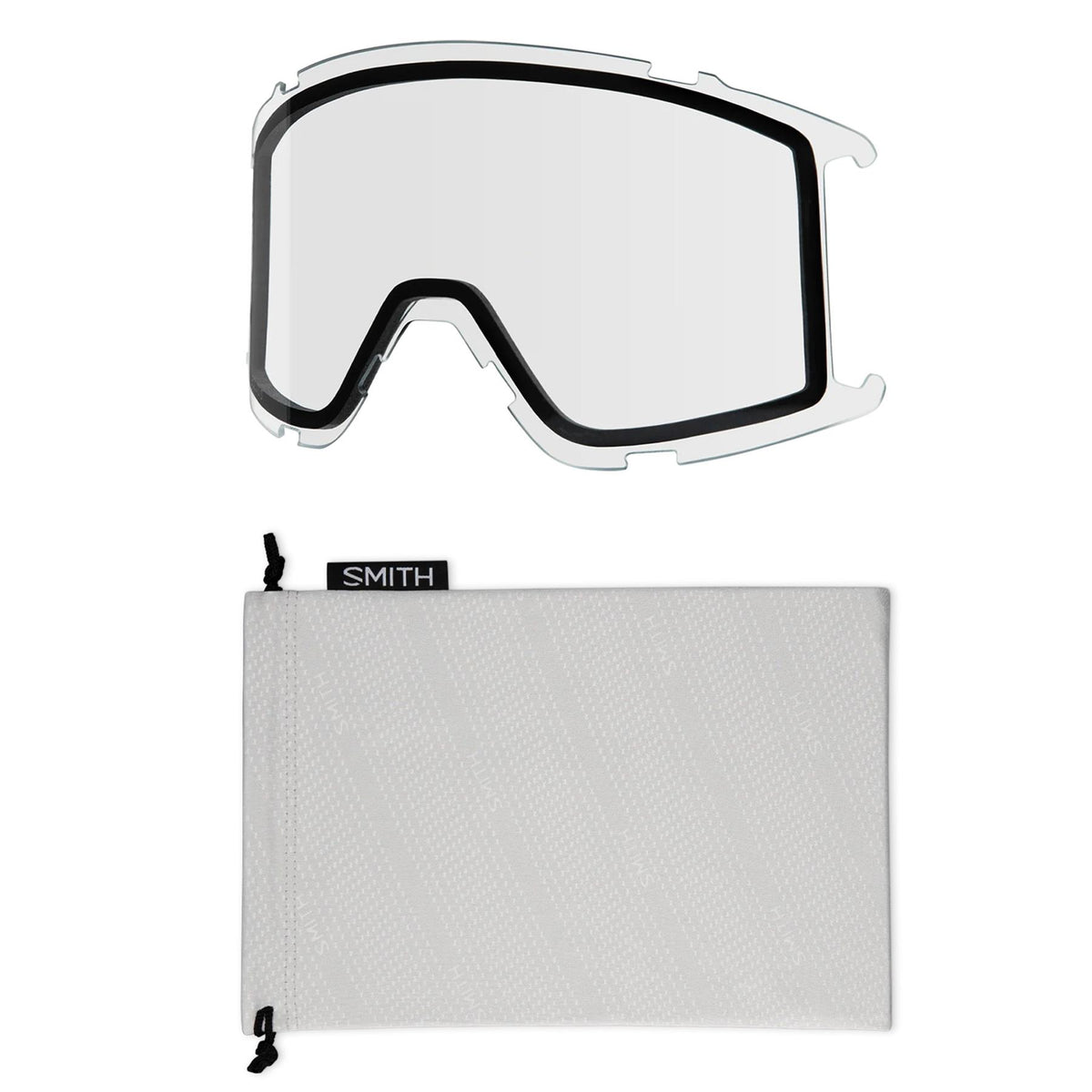 Smith Squad S Goggles Olive Warm Steel - Chromapop Everyday Rose Gold Mirror + Spare Lens
