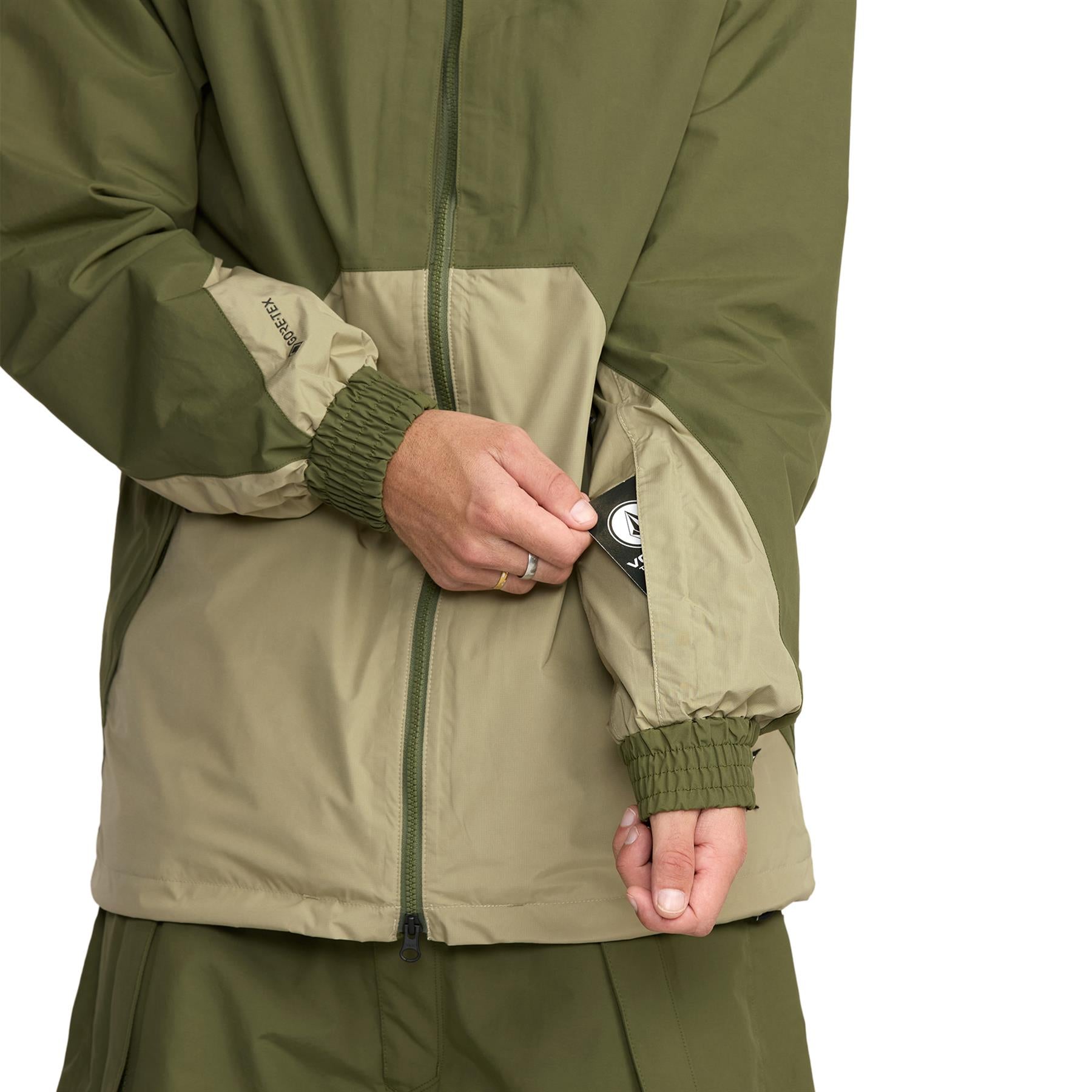 Volcom Longo GORE-TEX Mens Jacket Dark Olive