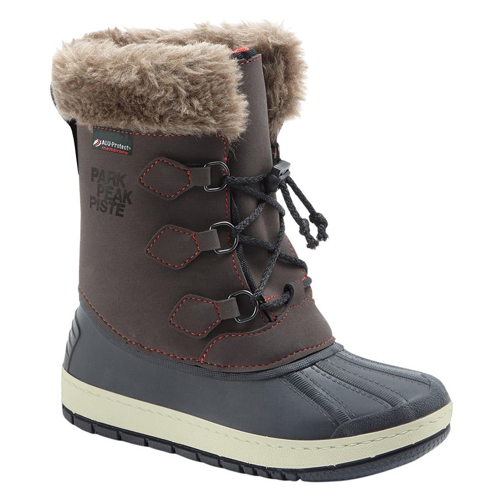 Manbi Nanouk Kids Snow Boots Brown