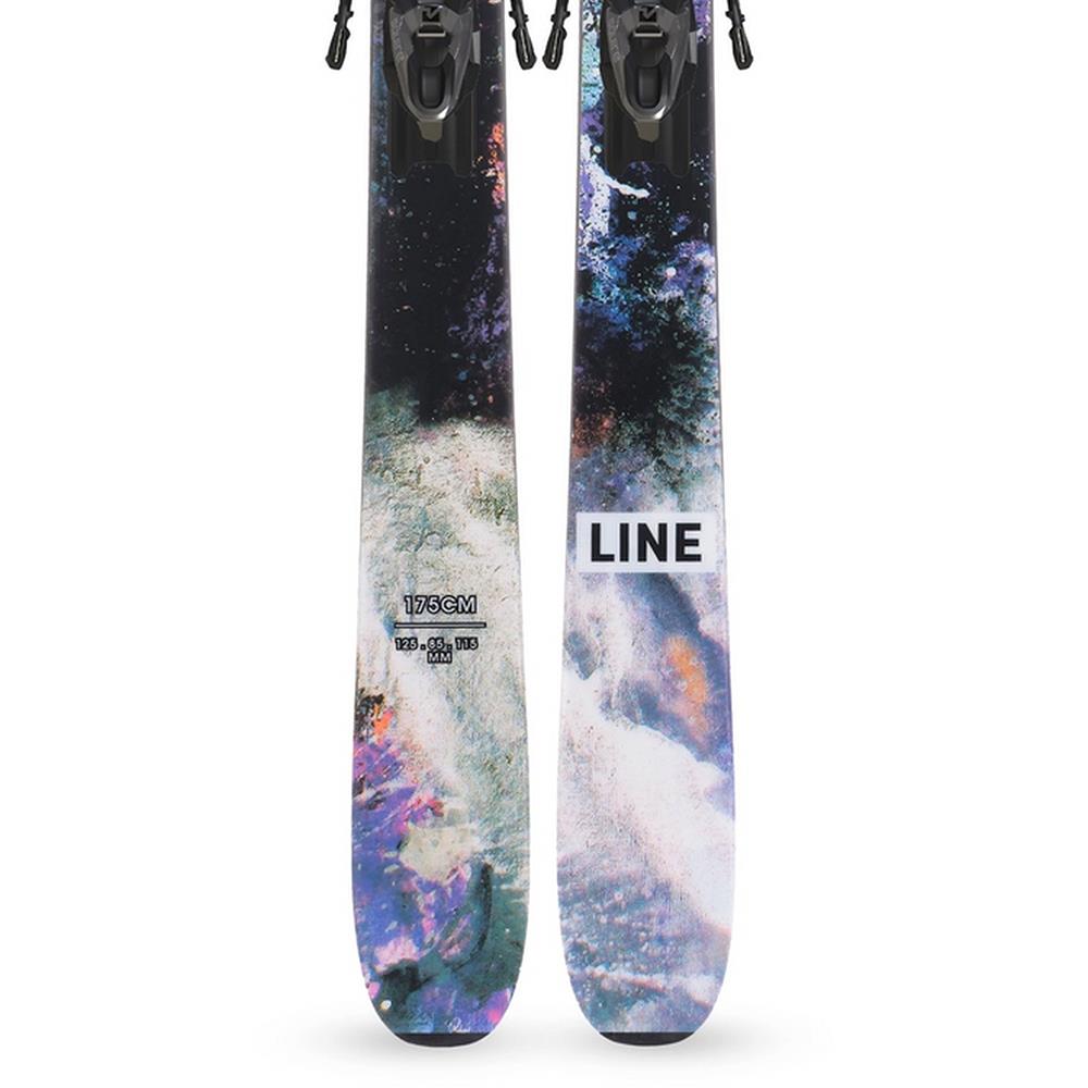Line Pandora 85 Unisex Skis + Squire 10 QC Bindings 2025