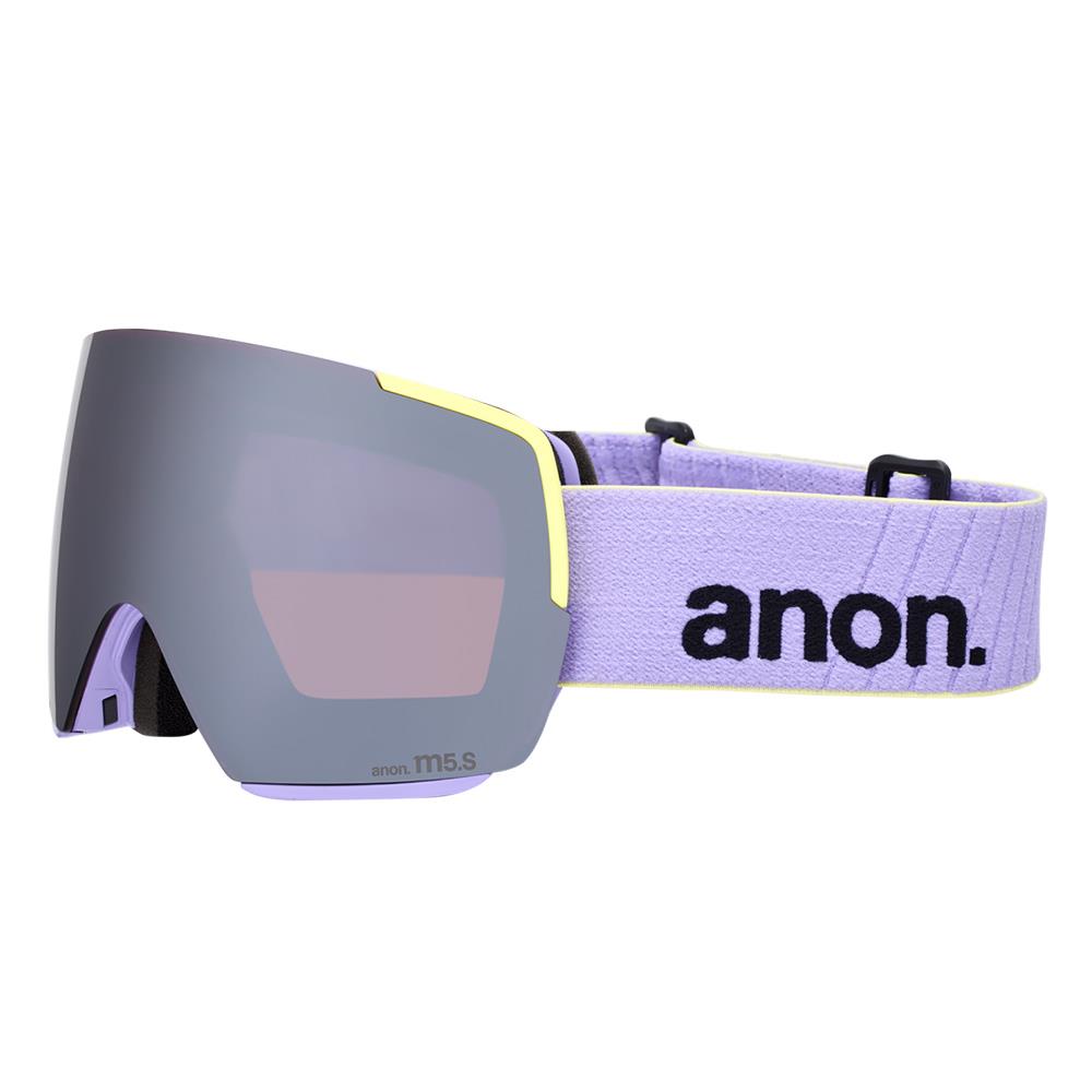 Anon M5S MFI Goggles Hyper Lilac - Perceive Sunny Onyx + Variable Violet Lens + Face Mask