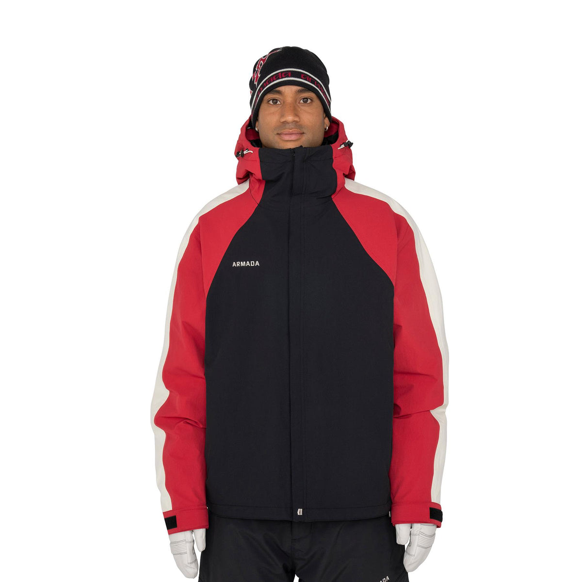 Armada Gansett 2L Mens Insulated Jacket Chile Ristra/Black