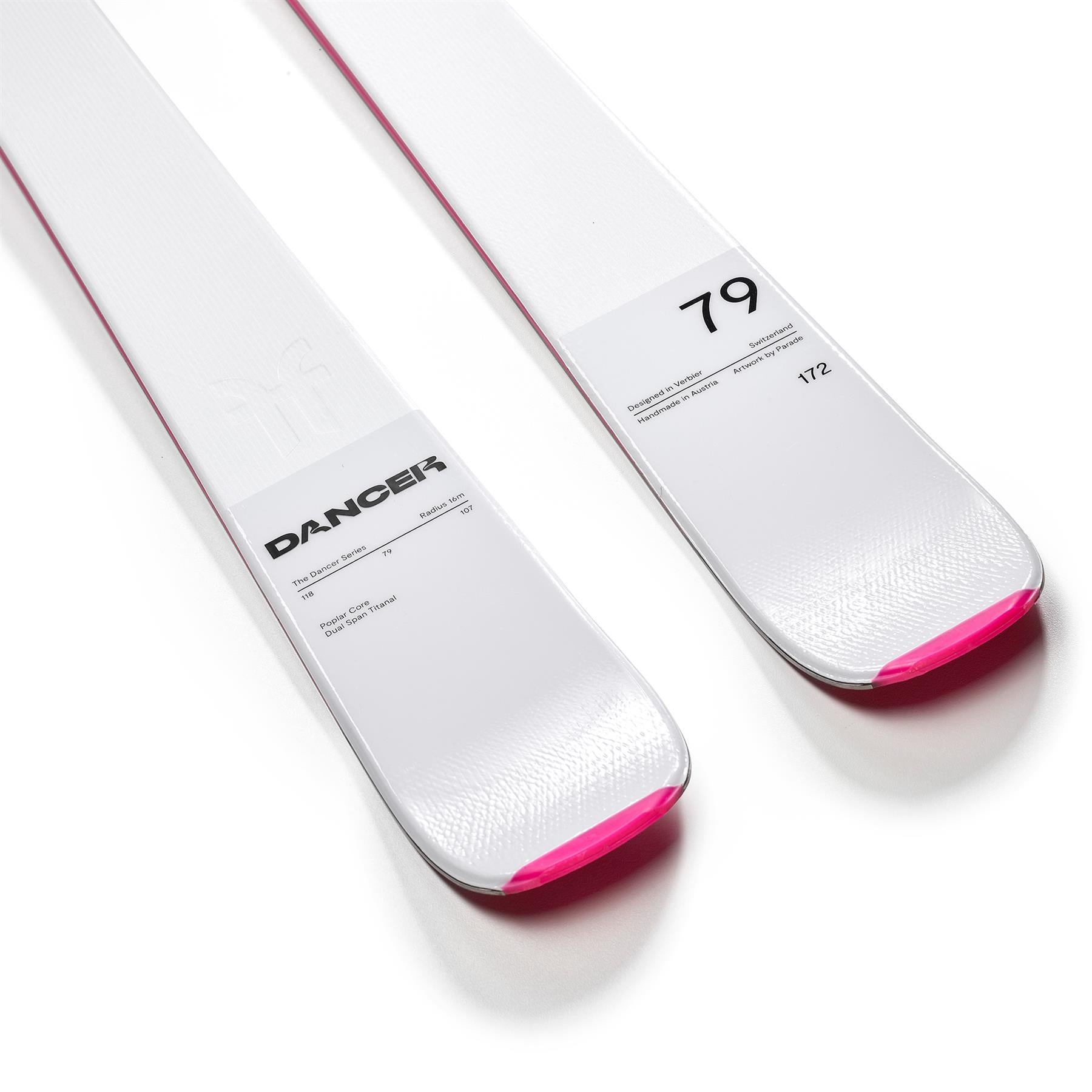 Faction Dancer 79 Skis White + Salomon Strive 11 GW Bindings 2026