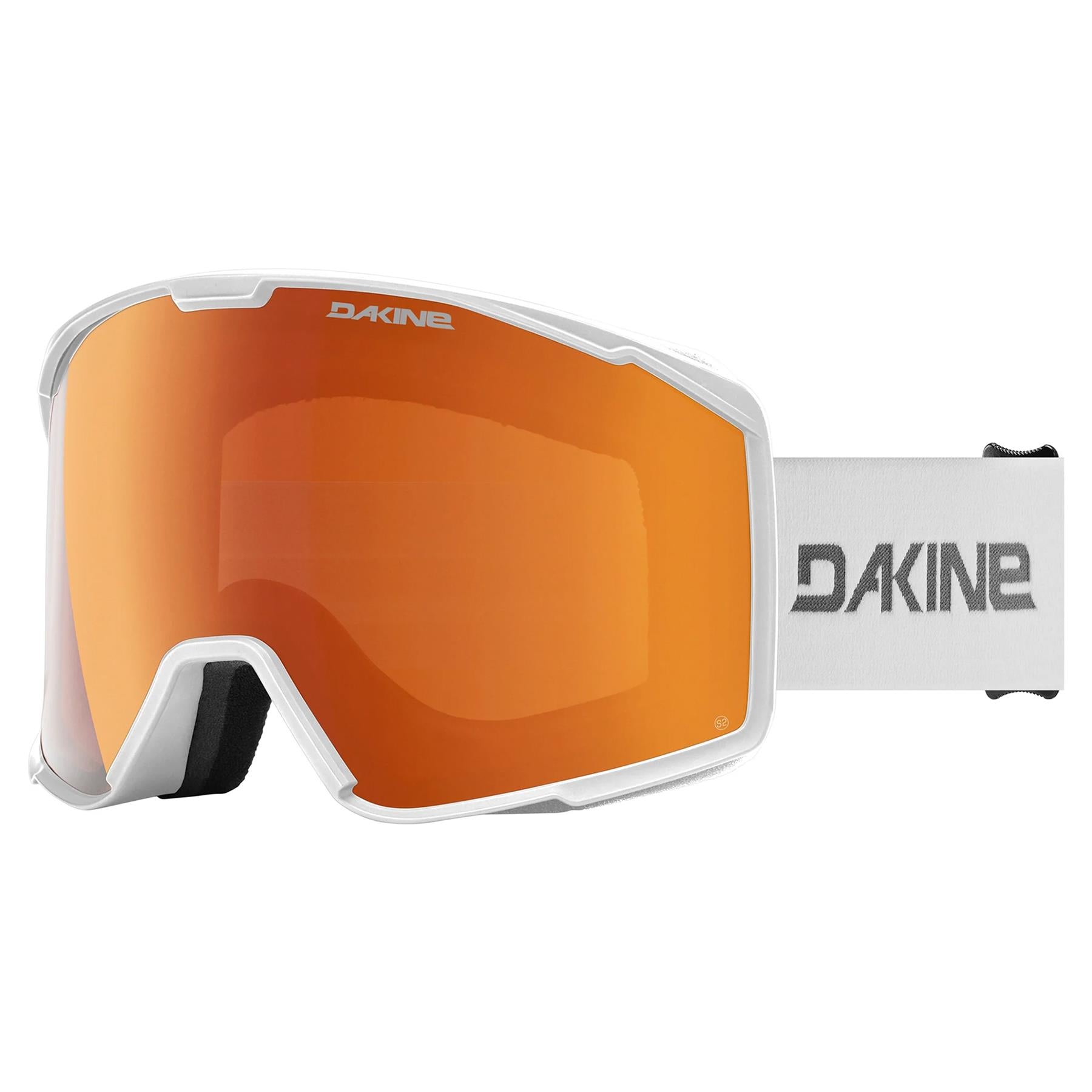 Dakine Venue Snow Goggles White - Amber Lens